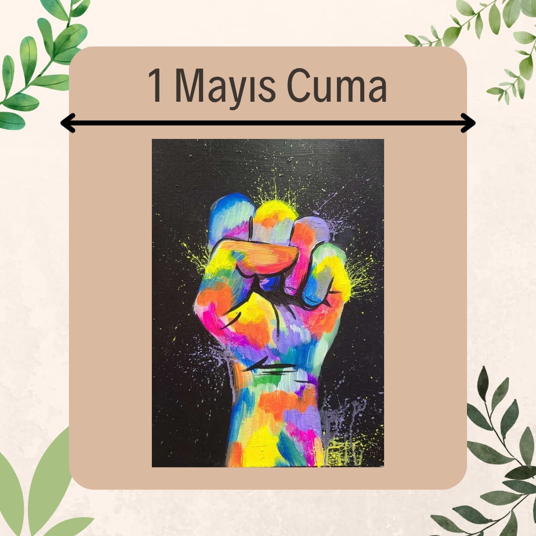 1 Mayıs Resim Boyama Etkinliği
