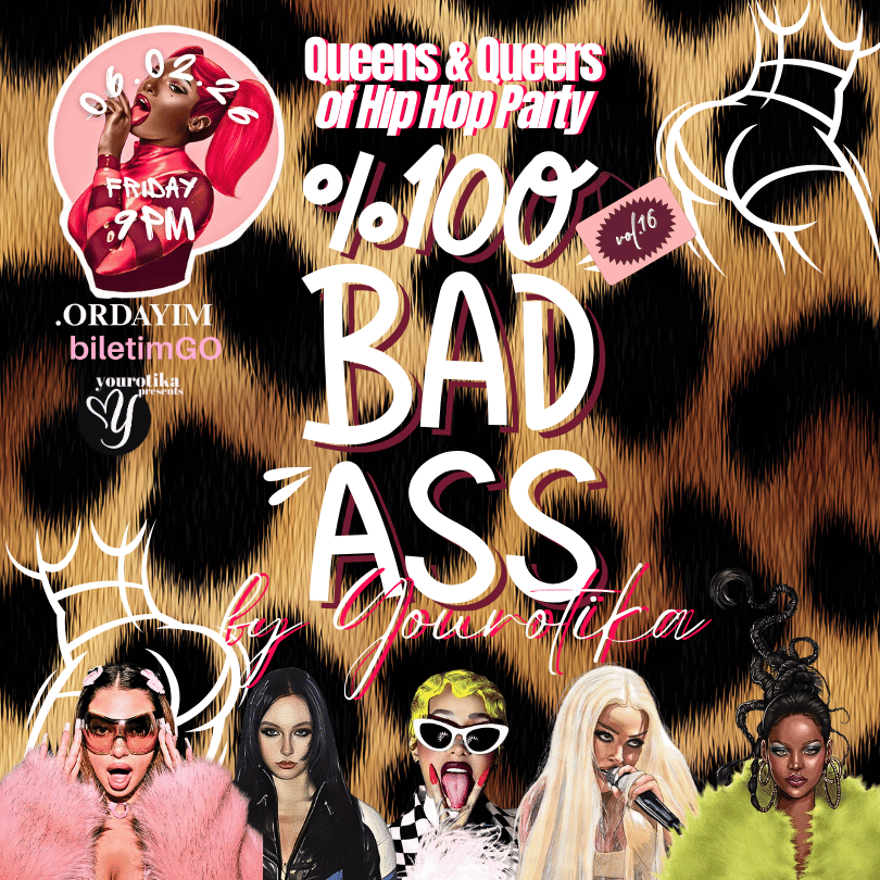 %100 Bad Ass: Queens & Queers of Hip Hop Party: Alizade, Zoktay, Doja Cat, Cardi B & MORE!
