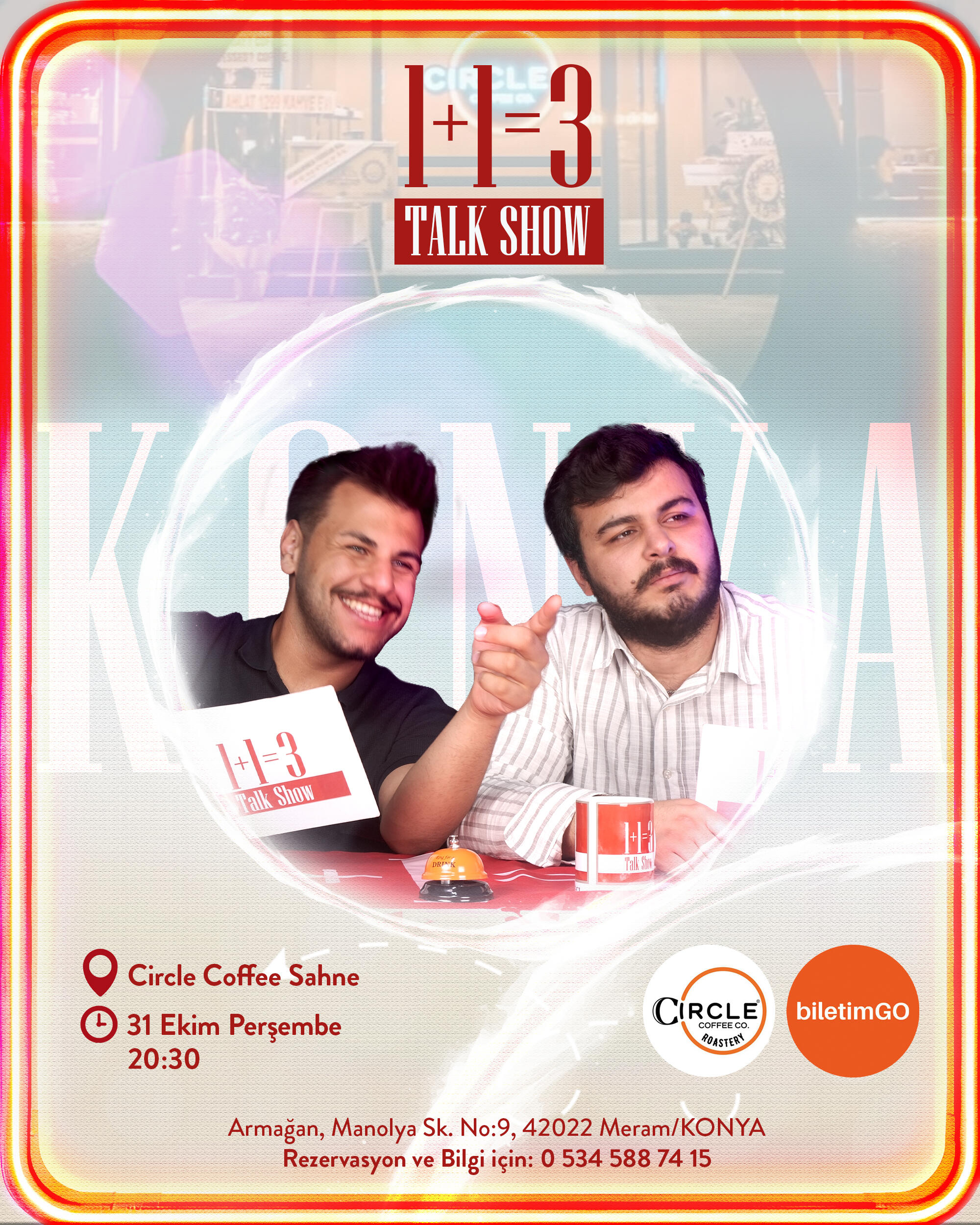 1+1=3 Talk Show - Circle Sahne