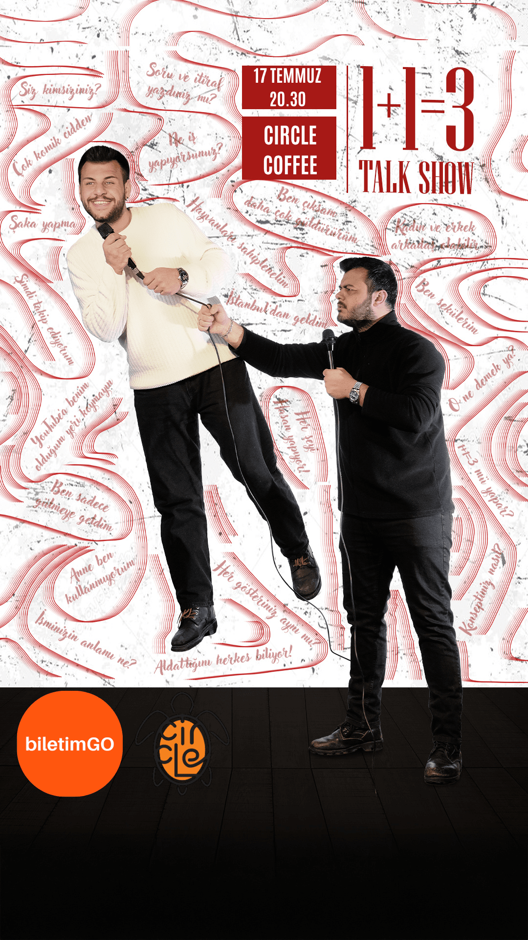 1+1=3 Talk Show - Circle