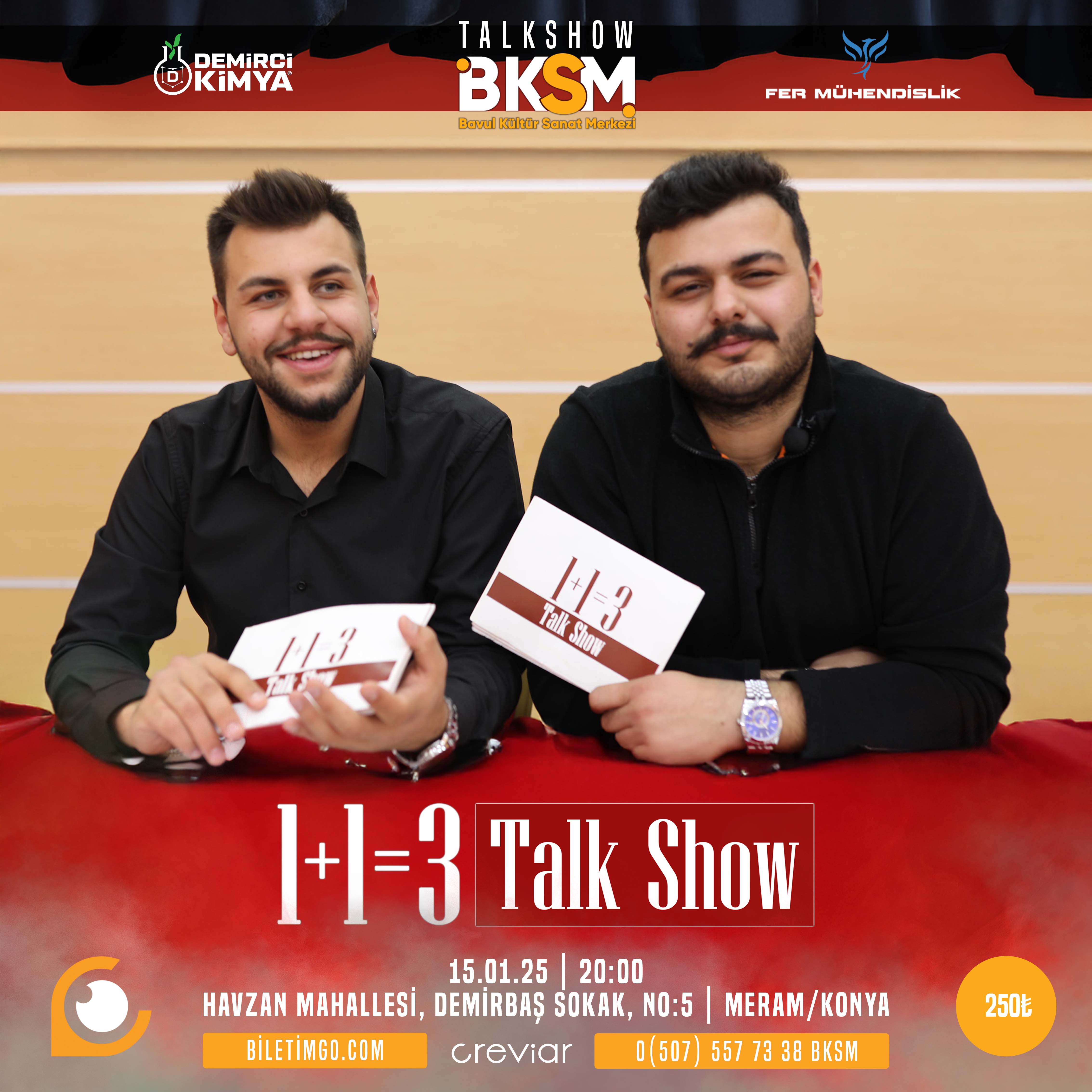 1+1=3 Talk Show