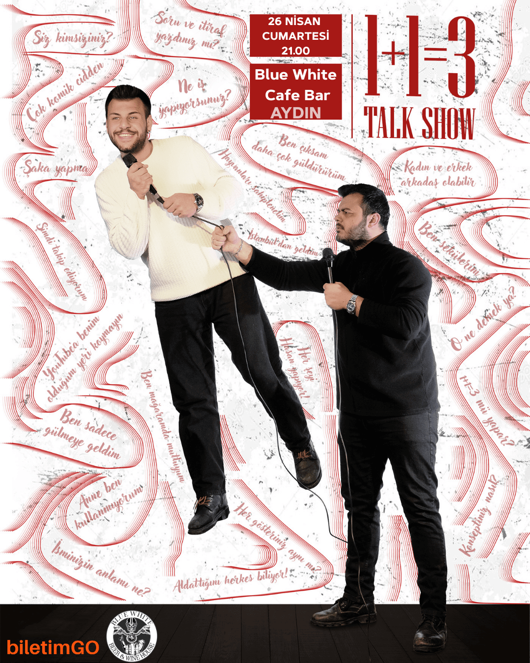 1+1=3 Talk Show - Aydın