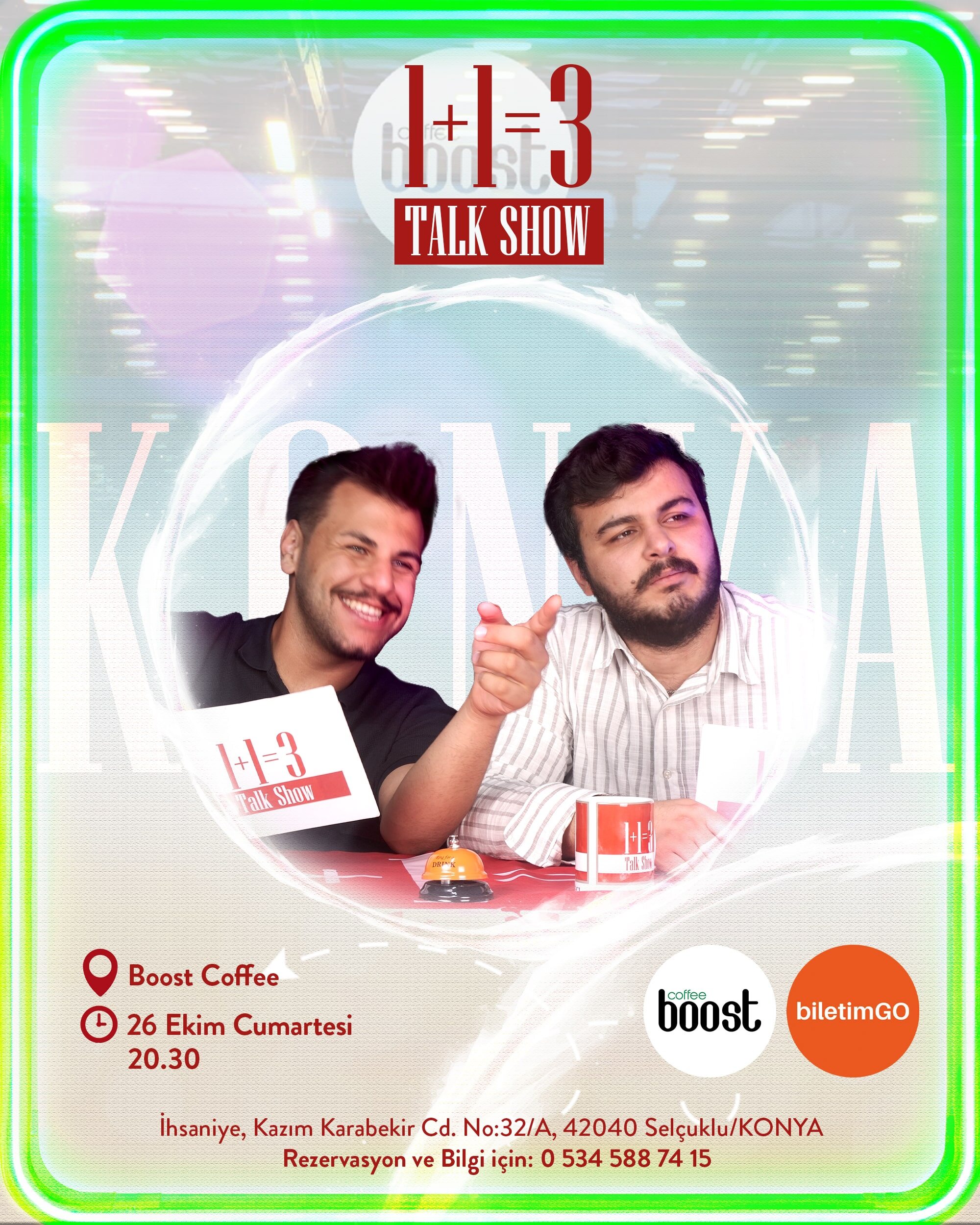 1+1=3 Talk Show - Boost Coffee