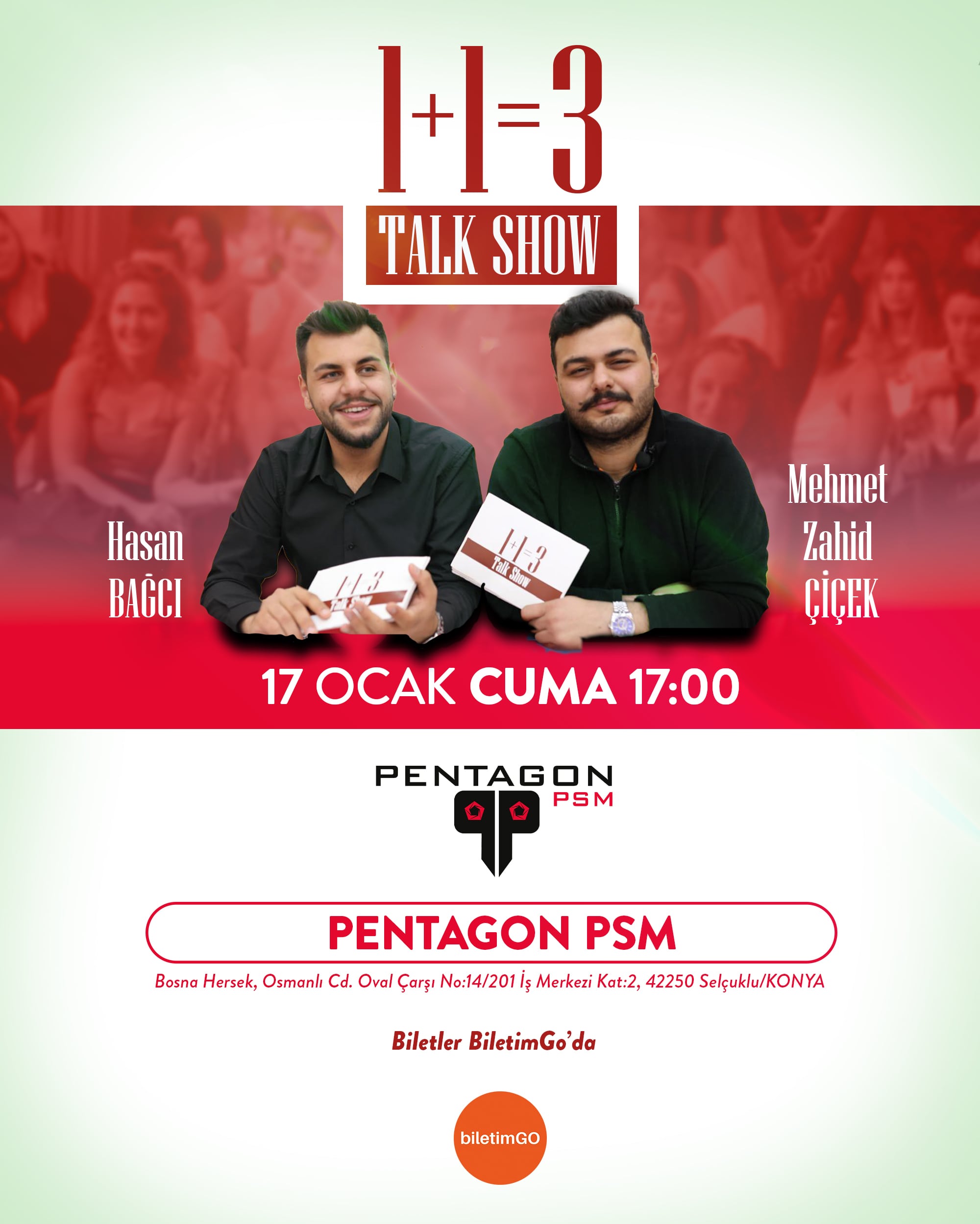 1+1=3 Talk Show Pentagon