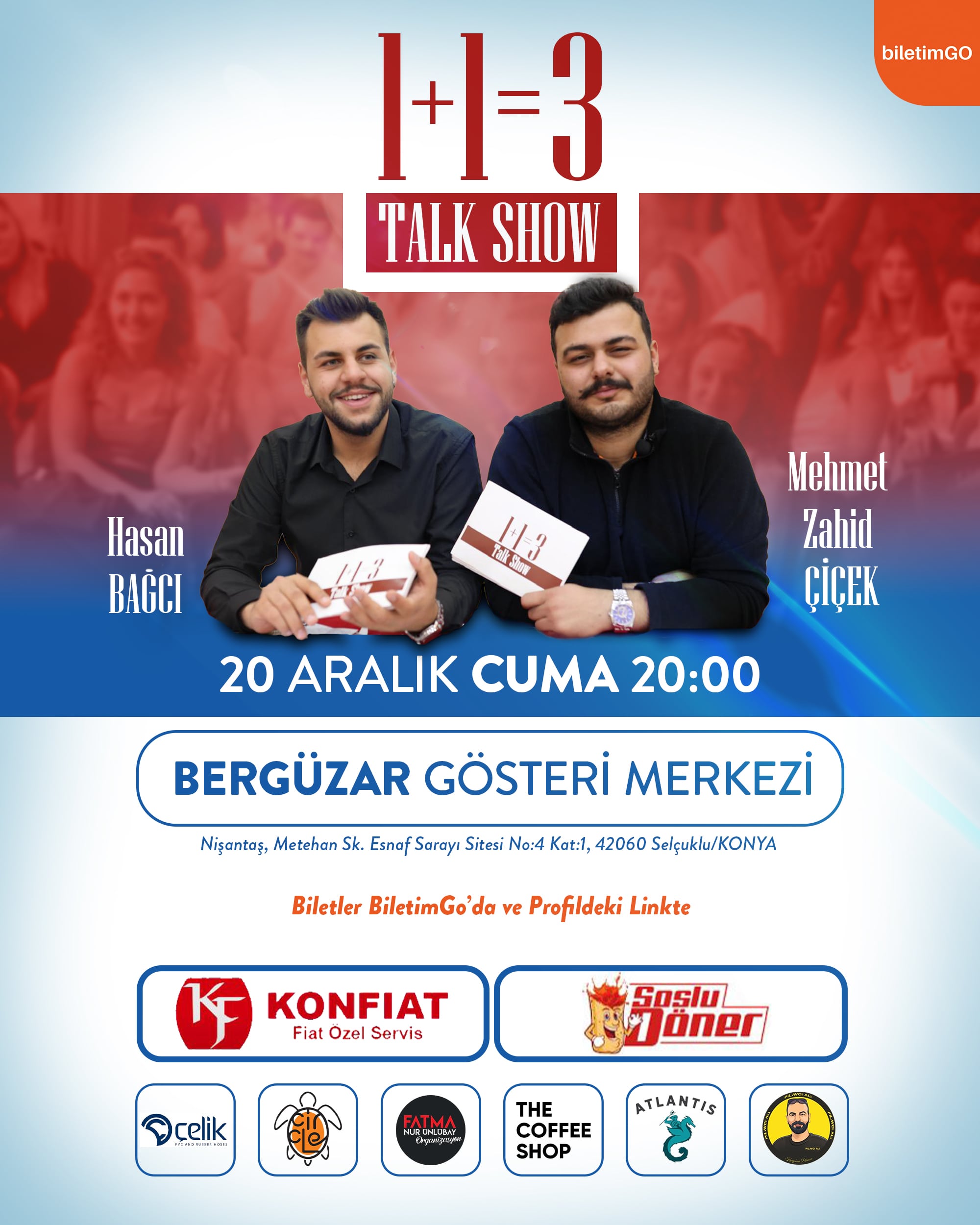 1+1=3 Talk Show-Bergüzar Gösteri Merkezi