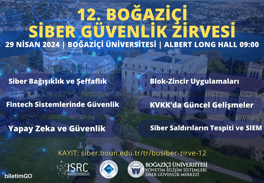 12. Boğaziçi Siber Güvenlik Zirvesi