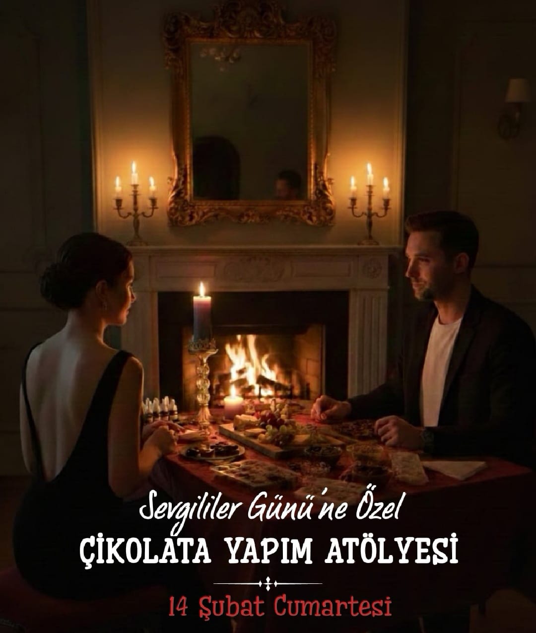 14 Şubat Çikolata Yapım Atölyesi Akşam Grubu