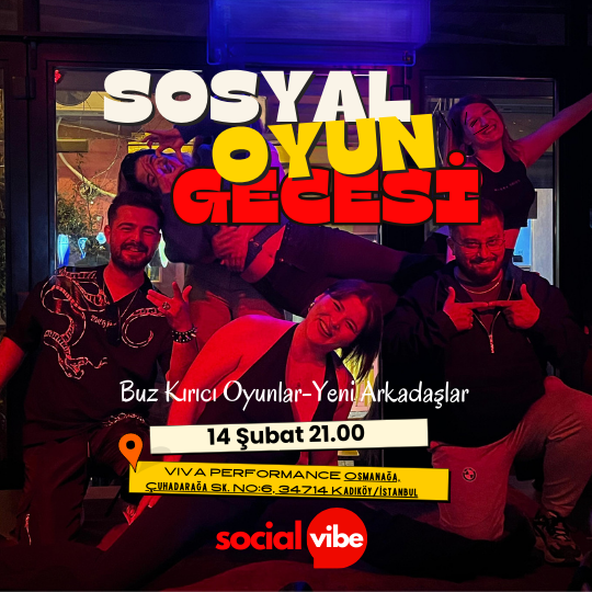 14 Şubat Sosyal Oyun Gecesi