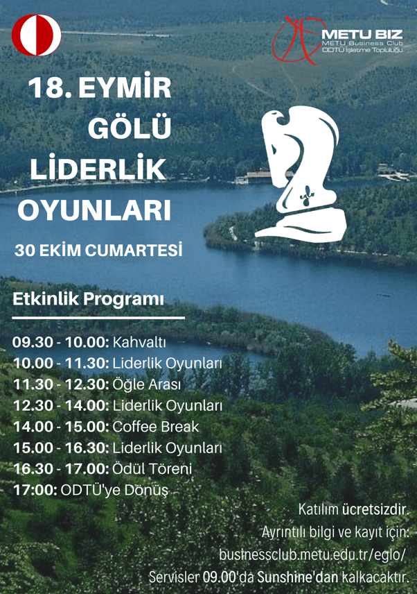 18.Eymir Gölü Liderlik Oyunları