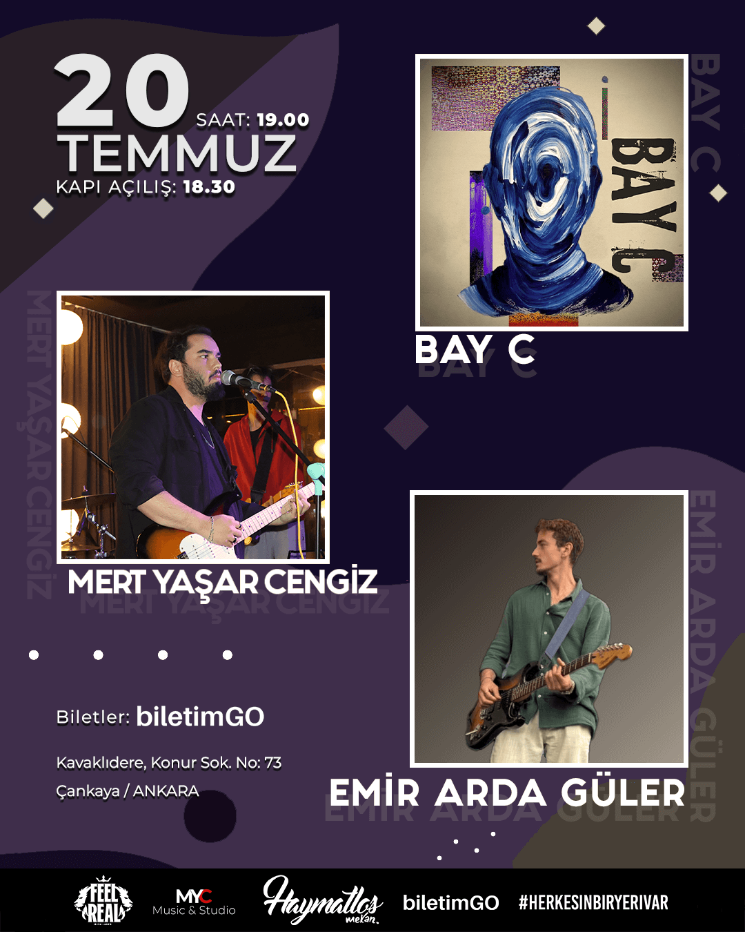 Mert Yaşar Cengiz, Emir Arda Güler ve BAY-C Konseri