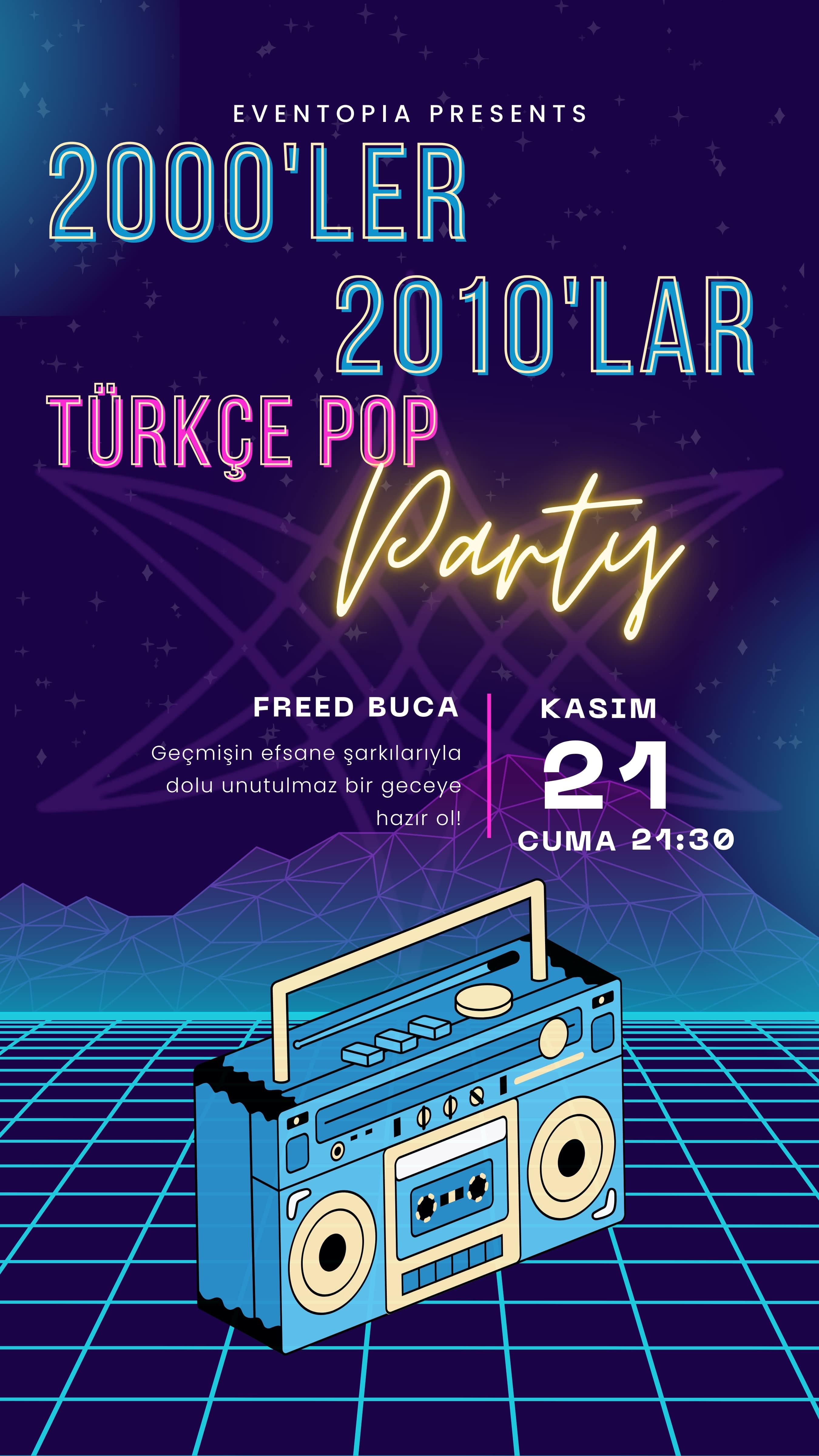 2000’ler 2010’lar Türkçe Pop Party