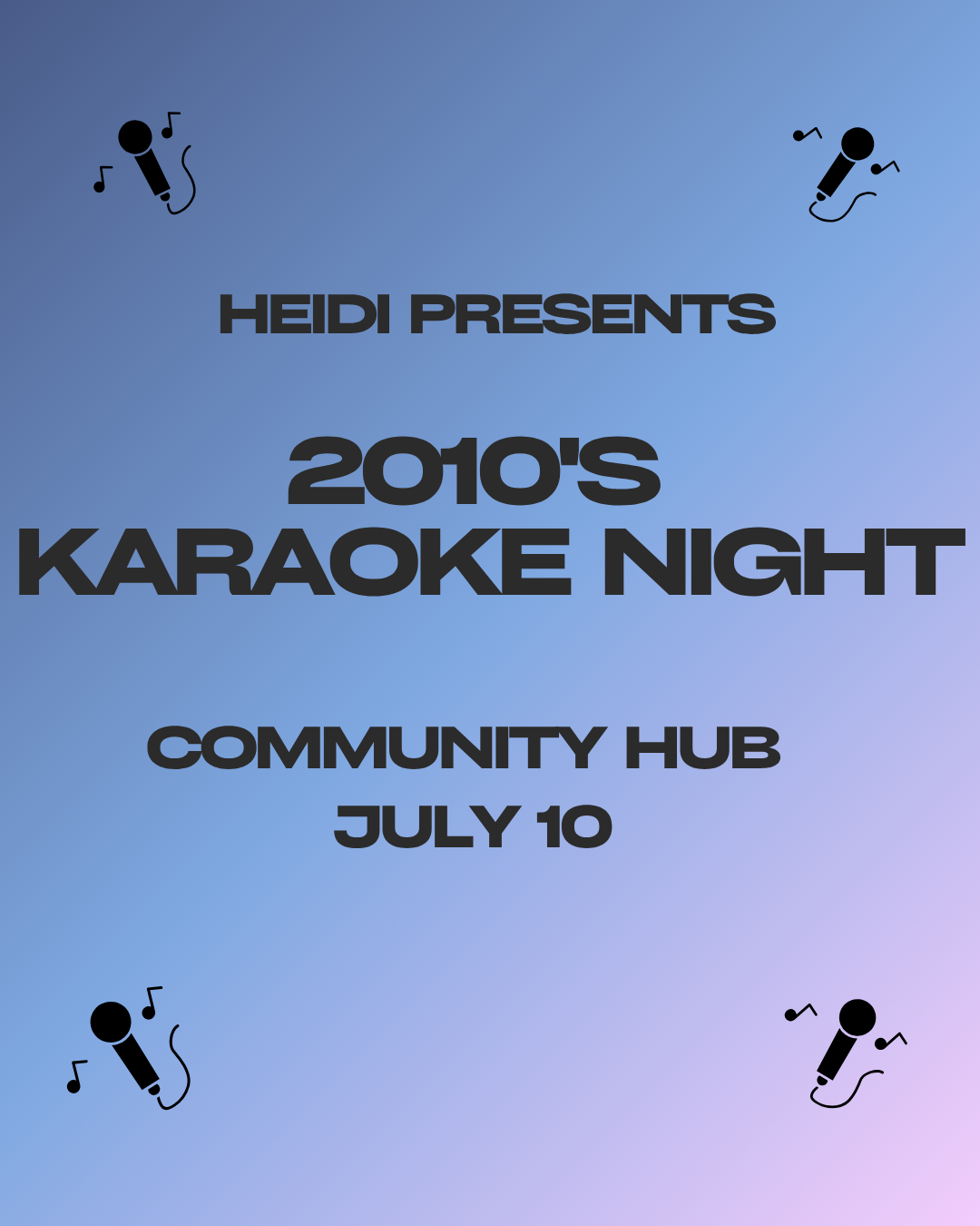 2010's Karaoke Night