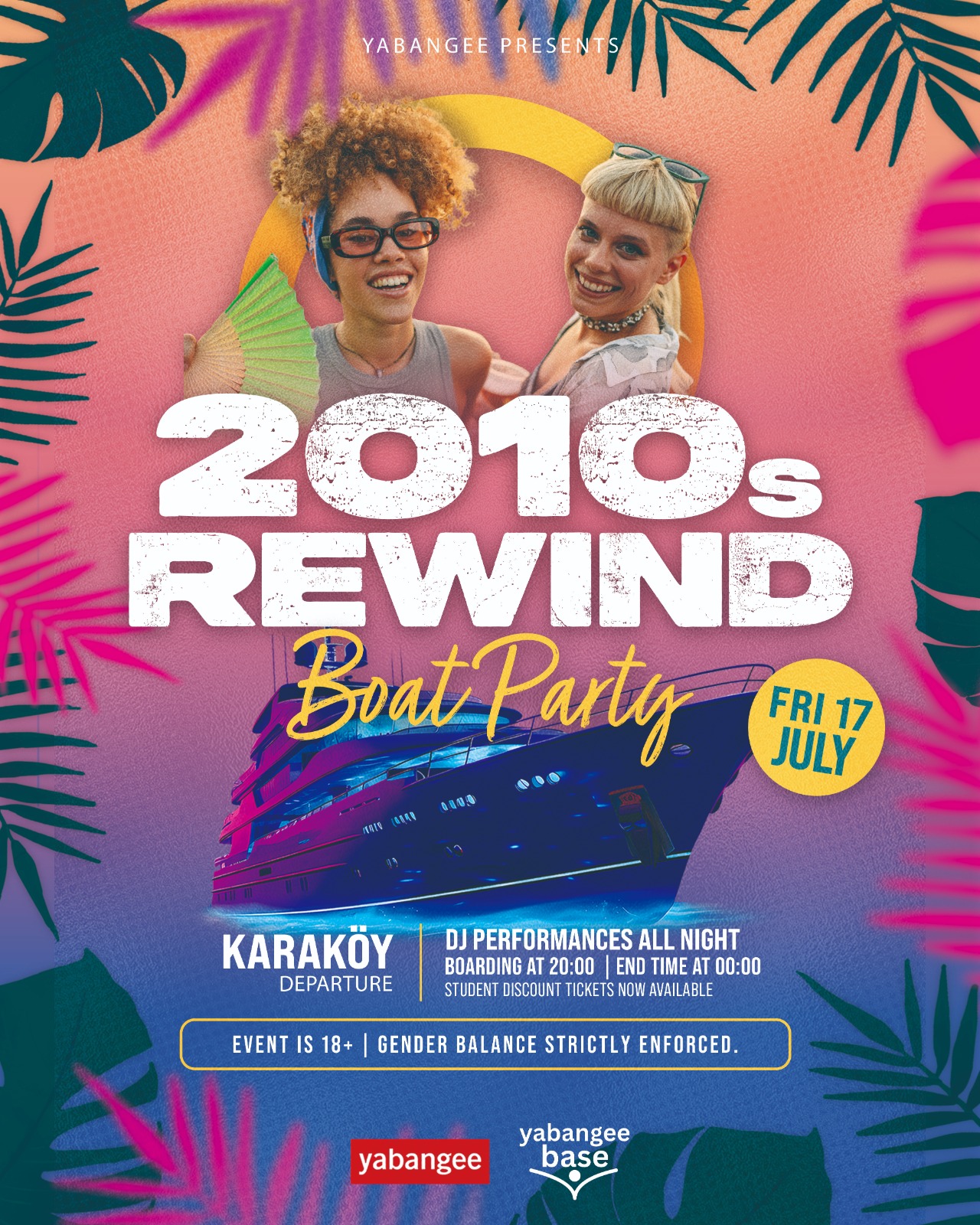 2010s Rewind Boat Party
