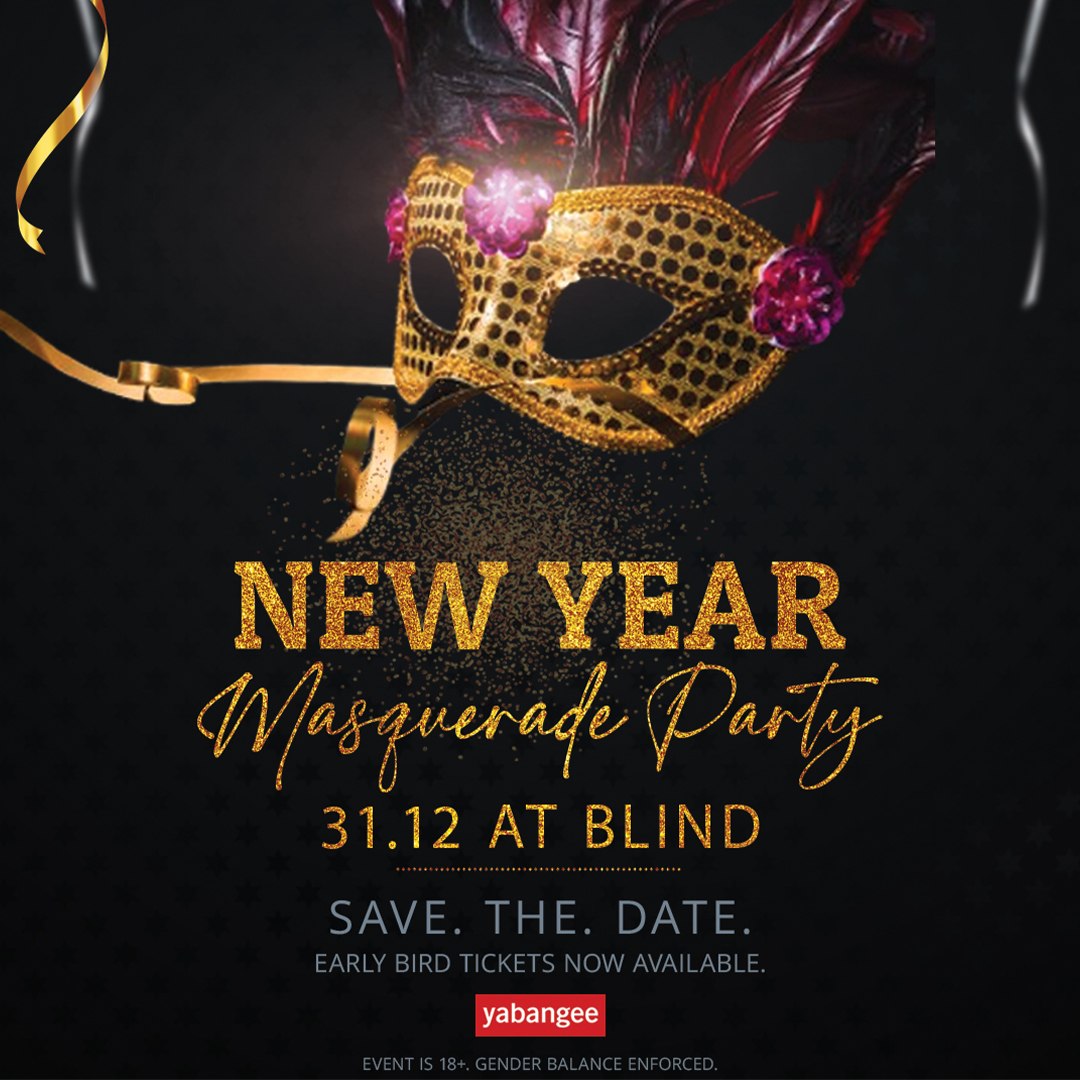 2026 International New Year Masquerade Party at Blind