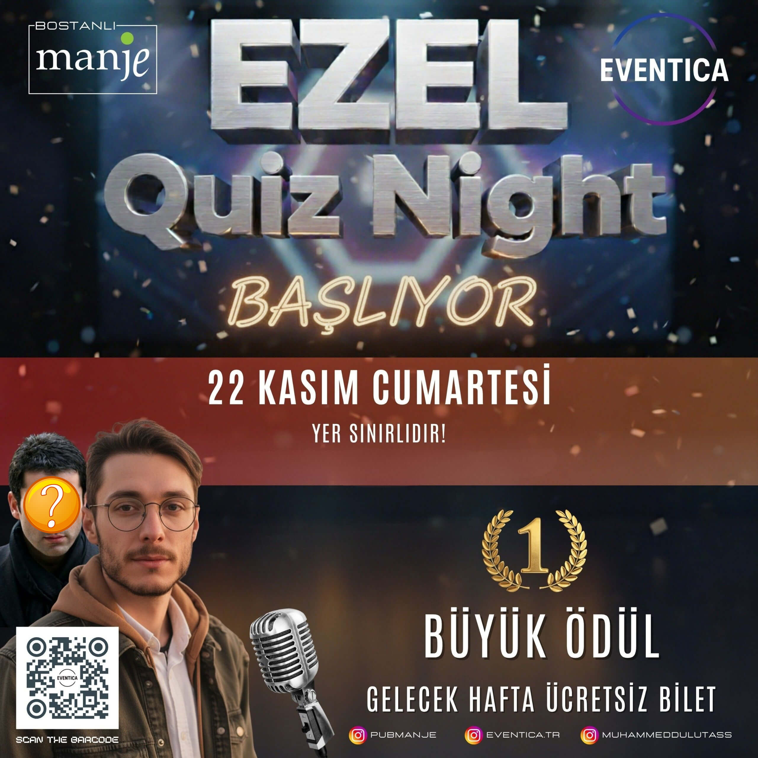Muhammed Ulutaş ile Quiz Night