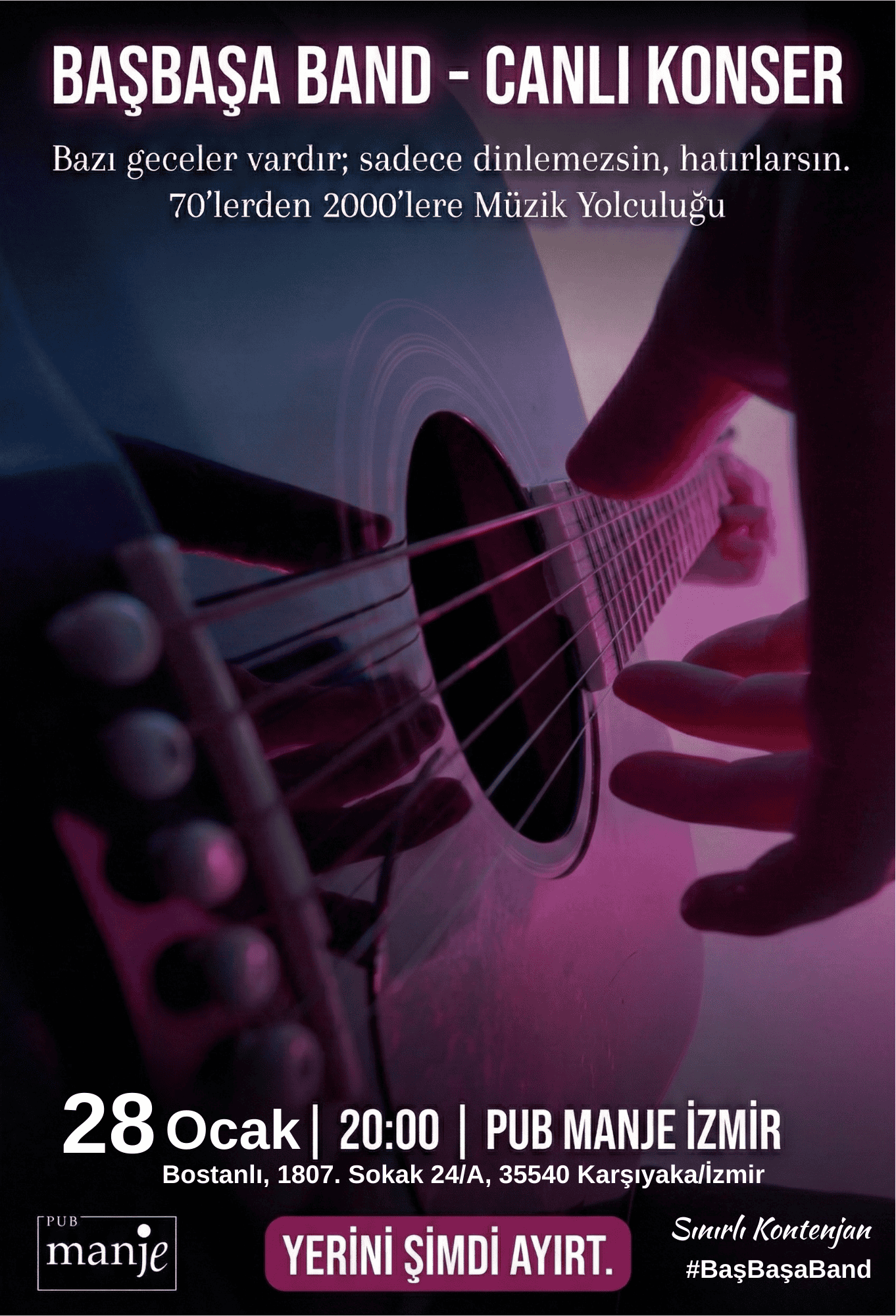 Başbaşa Band İzmir Bostanlı Konseri