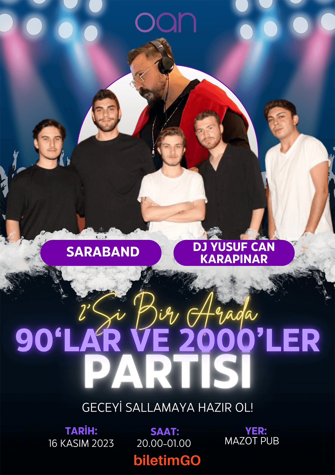 2'si Bir Arada 90'lar ve 2000'ler Gecesi