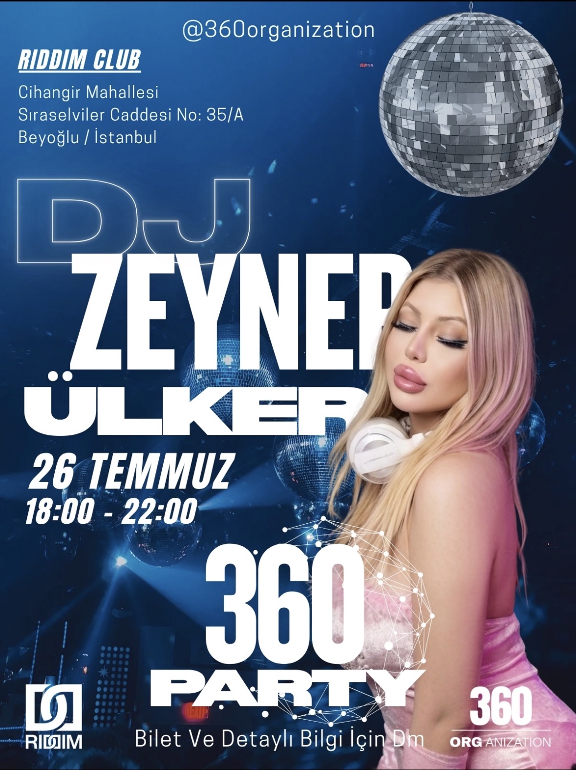 360 Party card