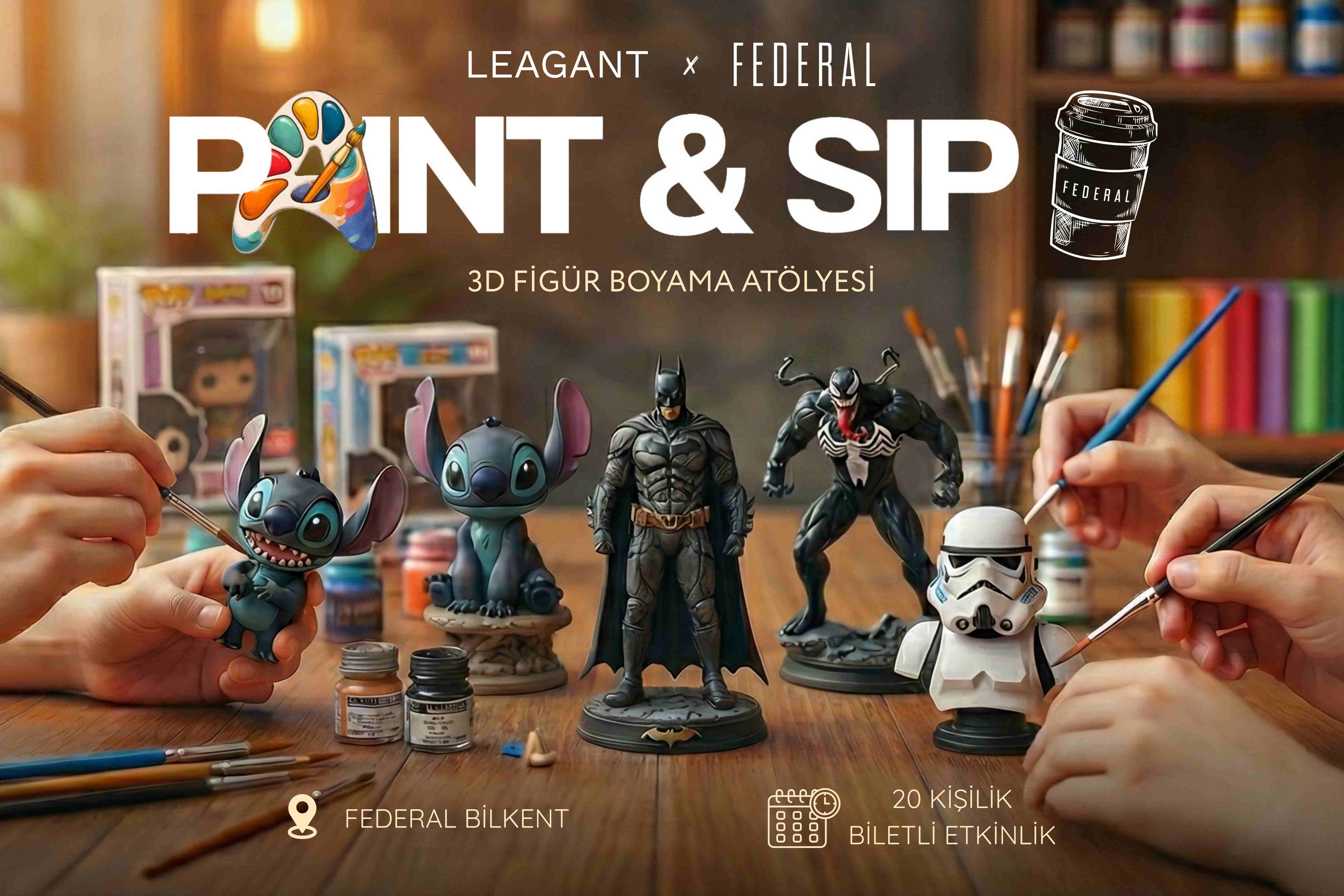 3D FİGÜR BOYAMA ATÖLYESİ