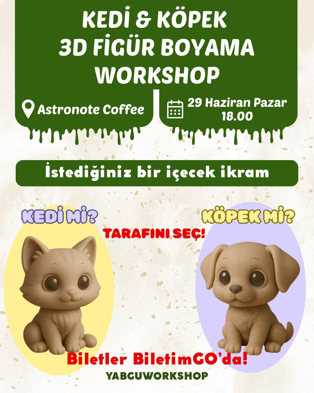 3D Figür Workshop