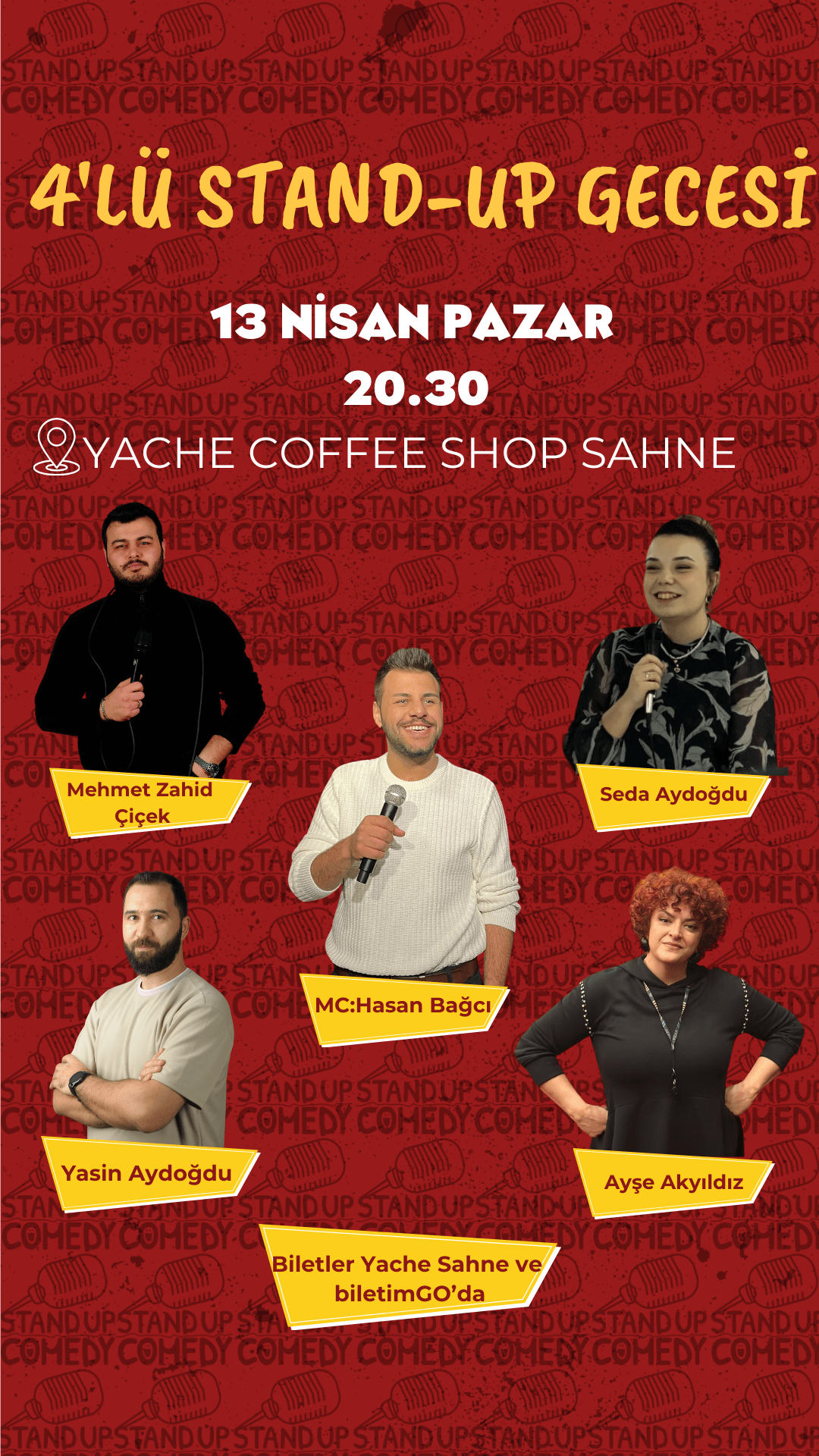 4'lü Stand-up Konya