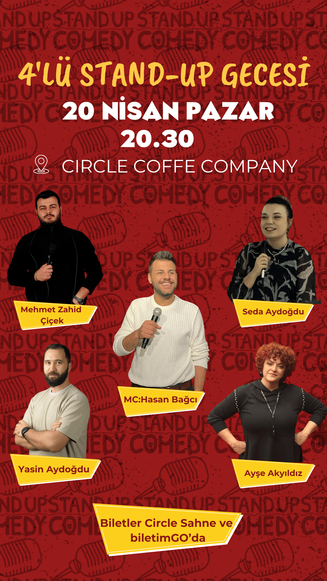 4'lü Stand-Up / Konya