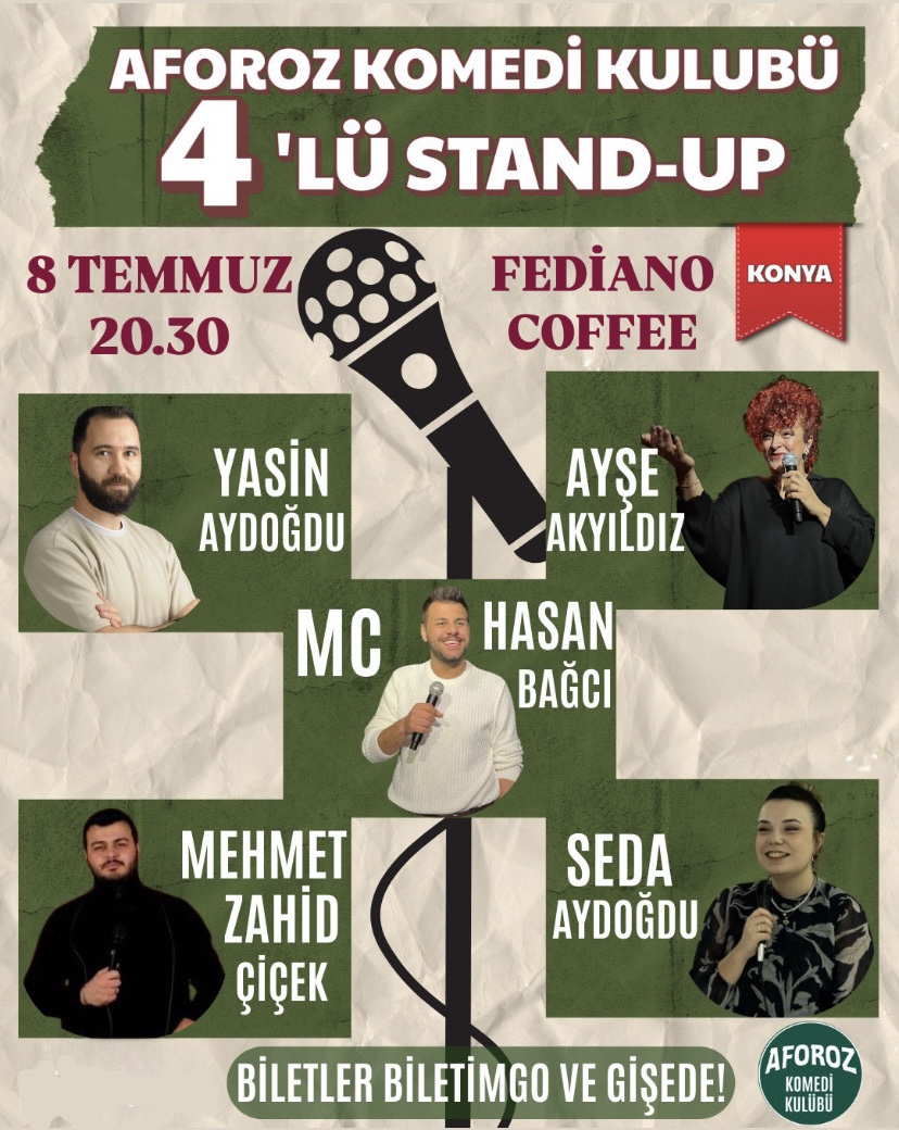 4’lü stand-up - Konya
