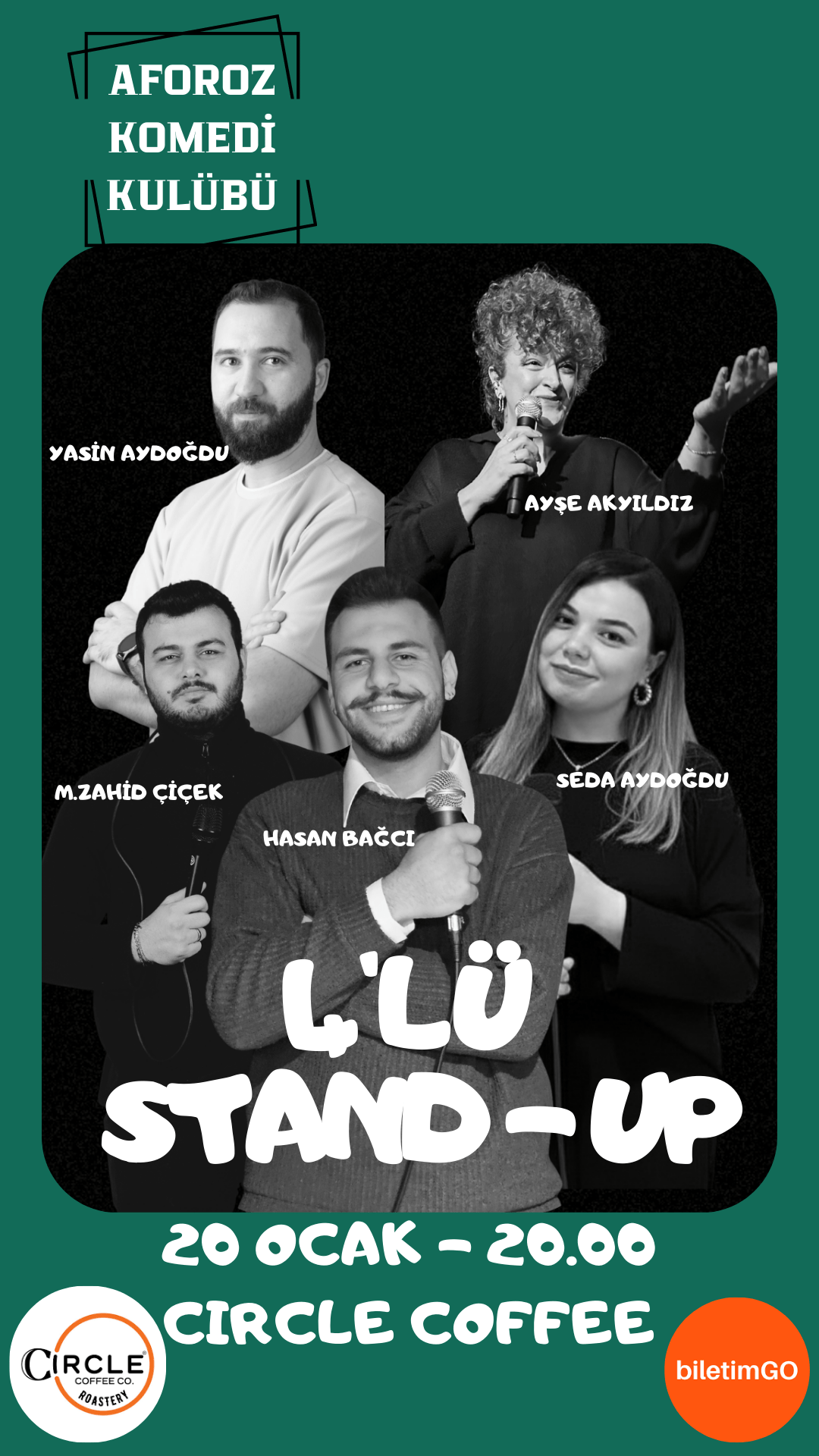 4'lü Stand-Up - Aforoz Komedi Kulübü