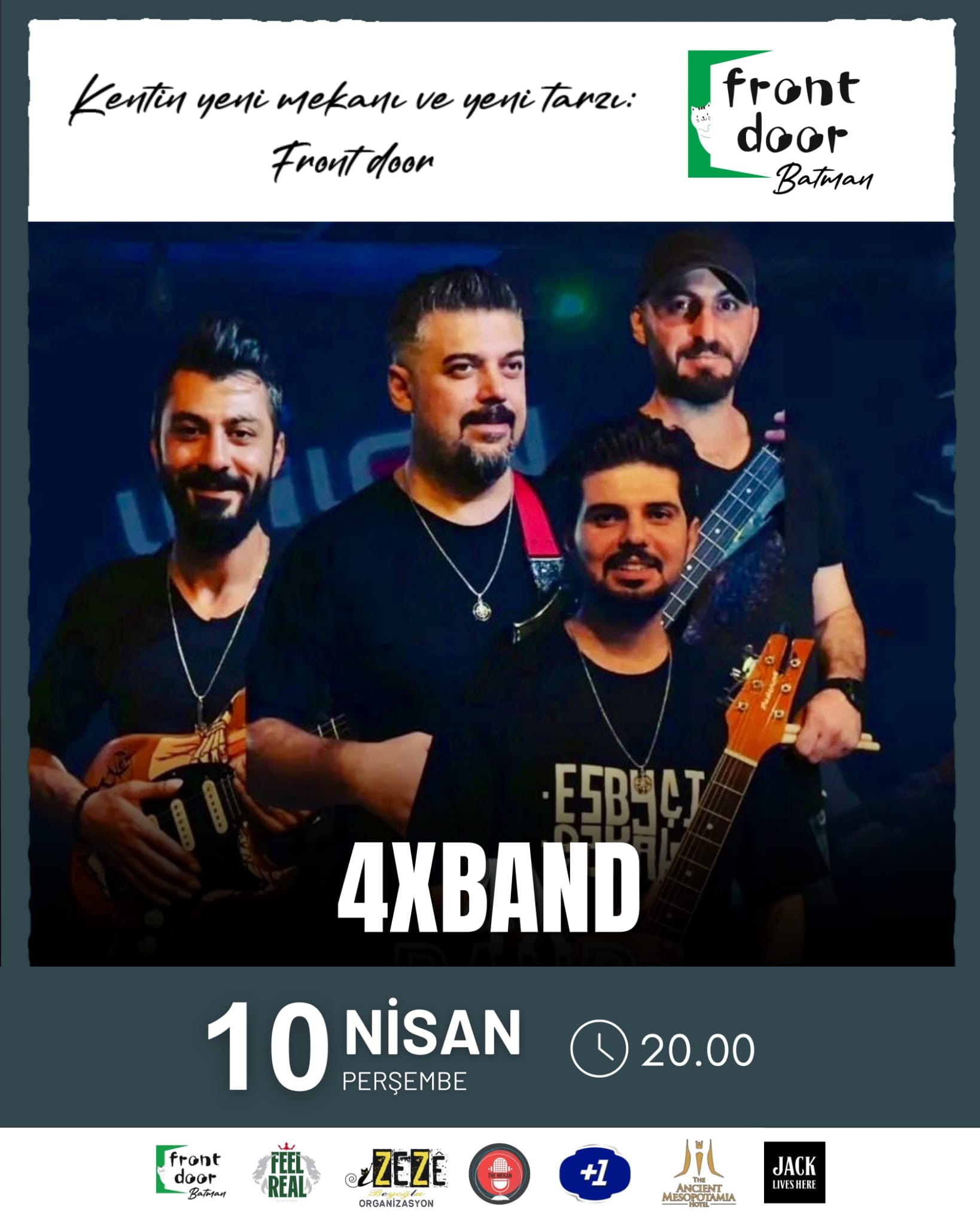 4xBand / FRONT DOOR BATMAN 10 Nisan