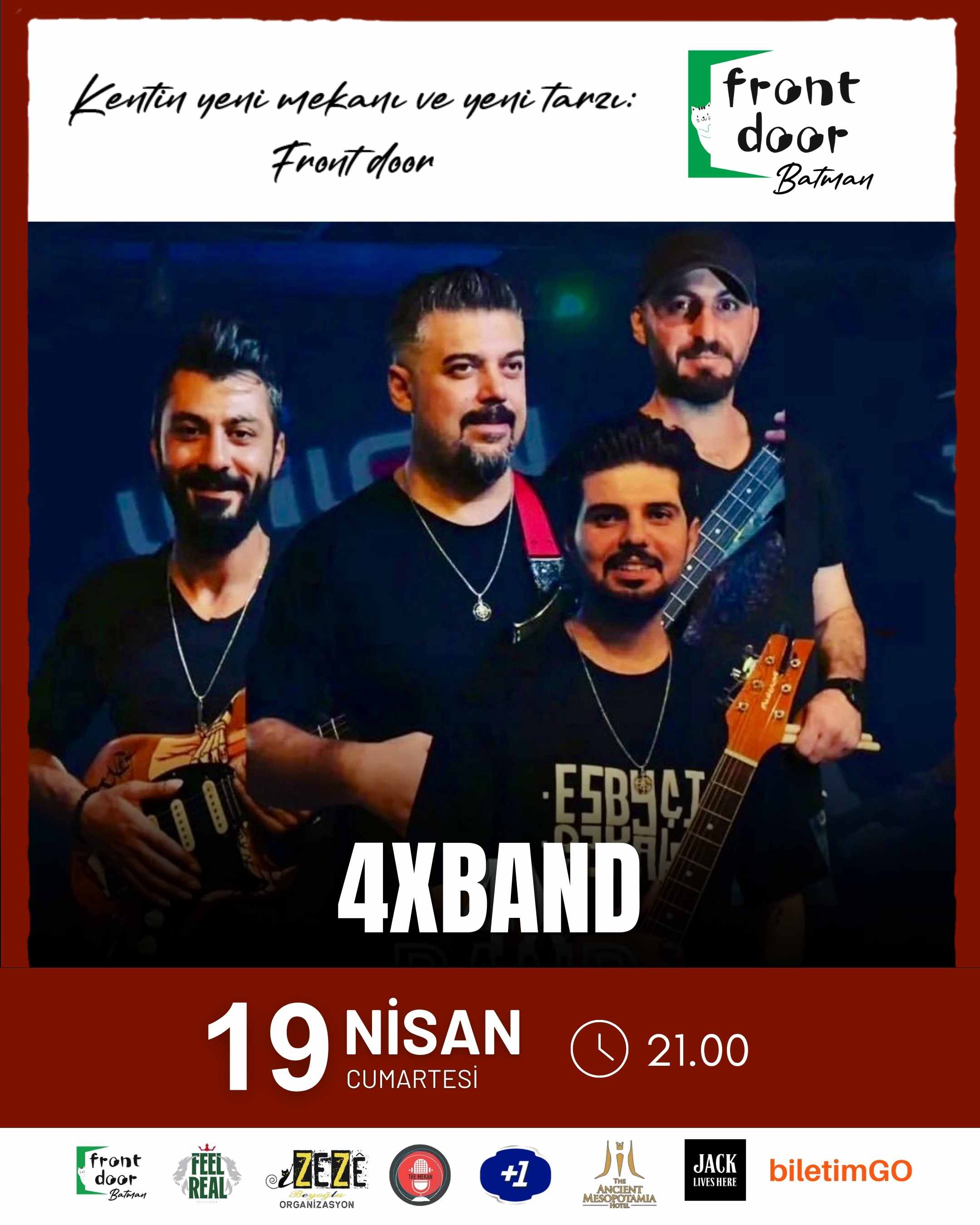 4xband I Front Door Batman Sahnesinde 19 Nisan