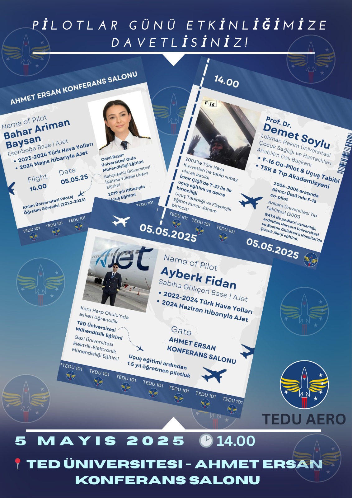 5 Mayıs Pilotlar Günü Konferansı