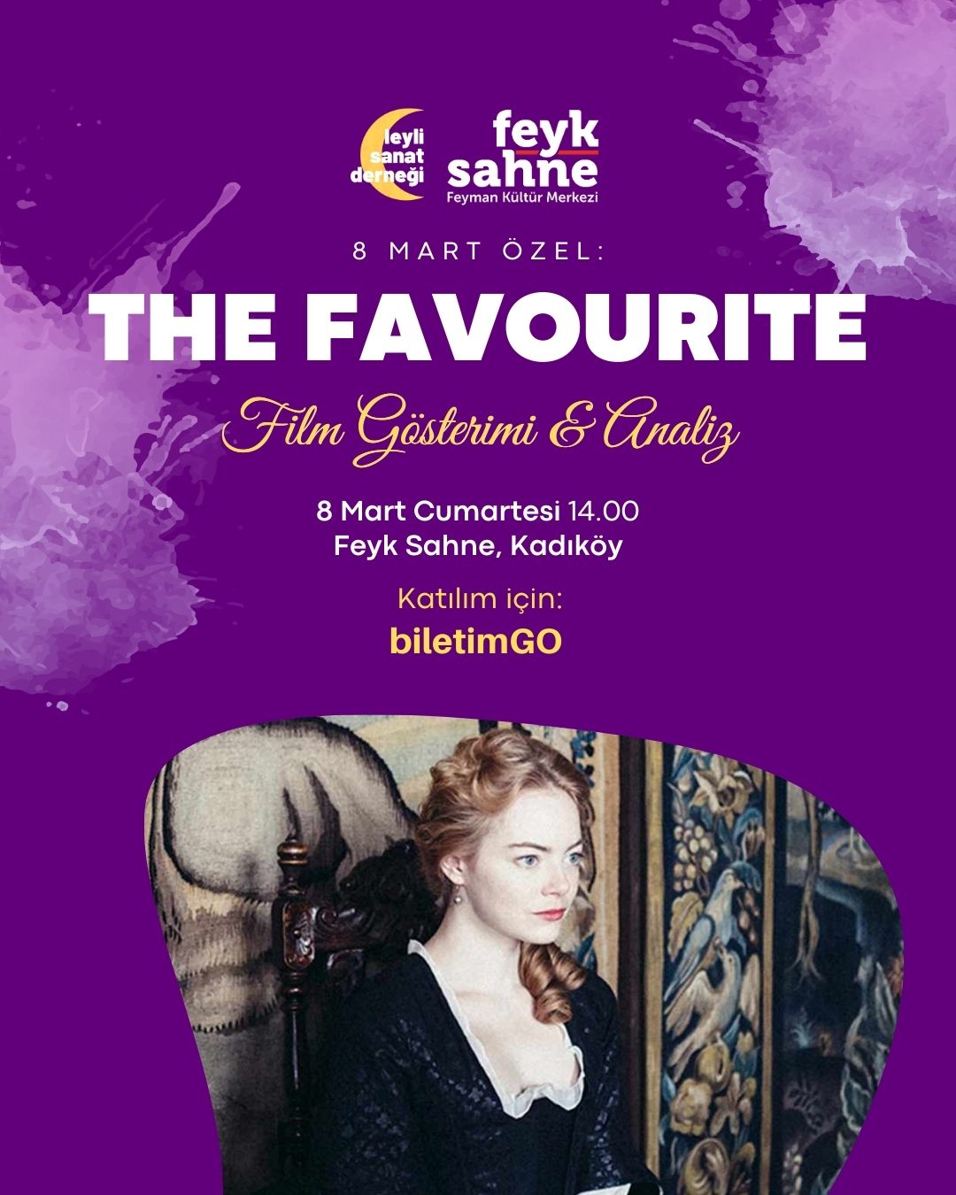 8 Mart Özel: The Favourite (Film Gösterimi & Analiz)