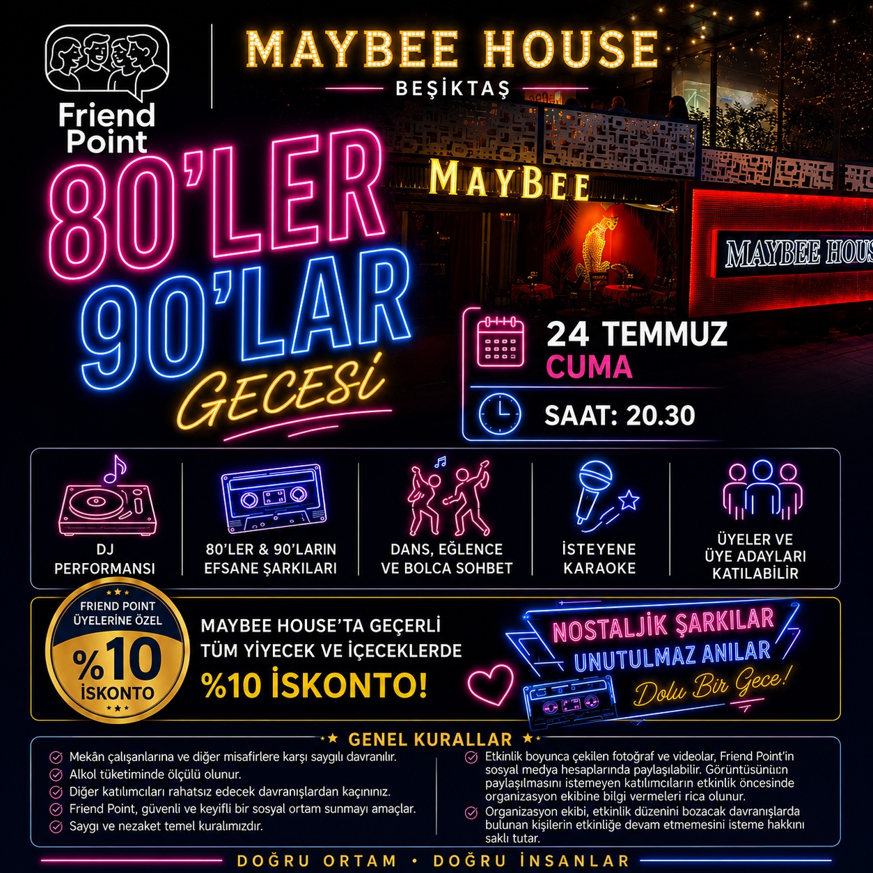 80'ler & 90'lar Gecesi