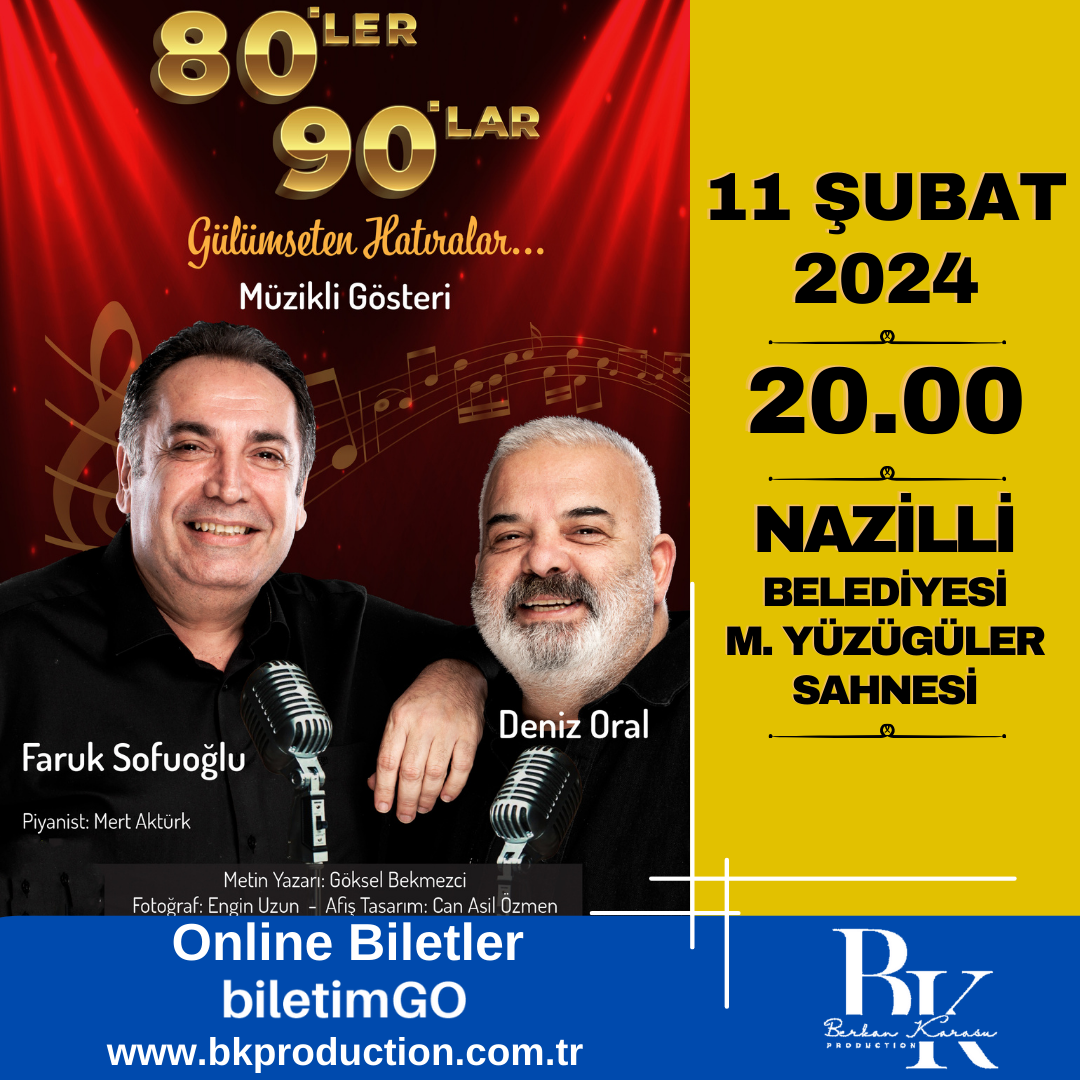 80'ler 90'lar Gülümseten Hatıralar - Nazilli