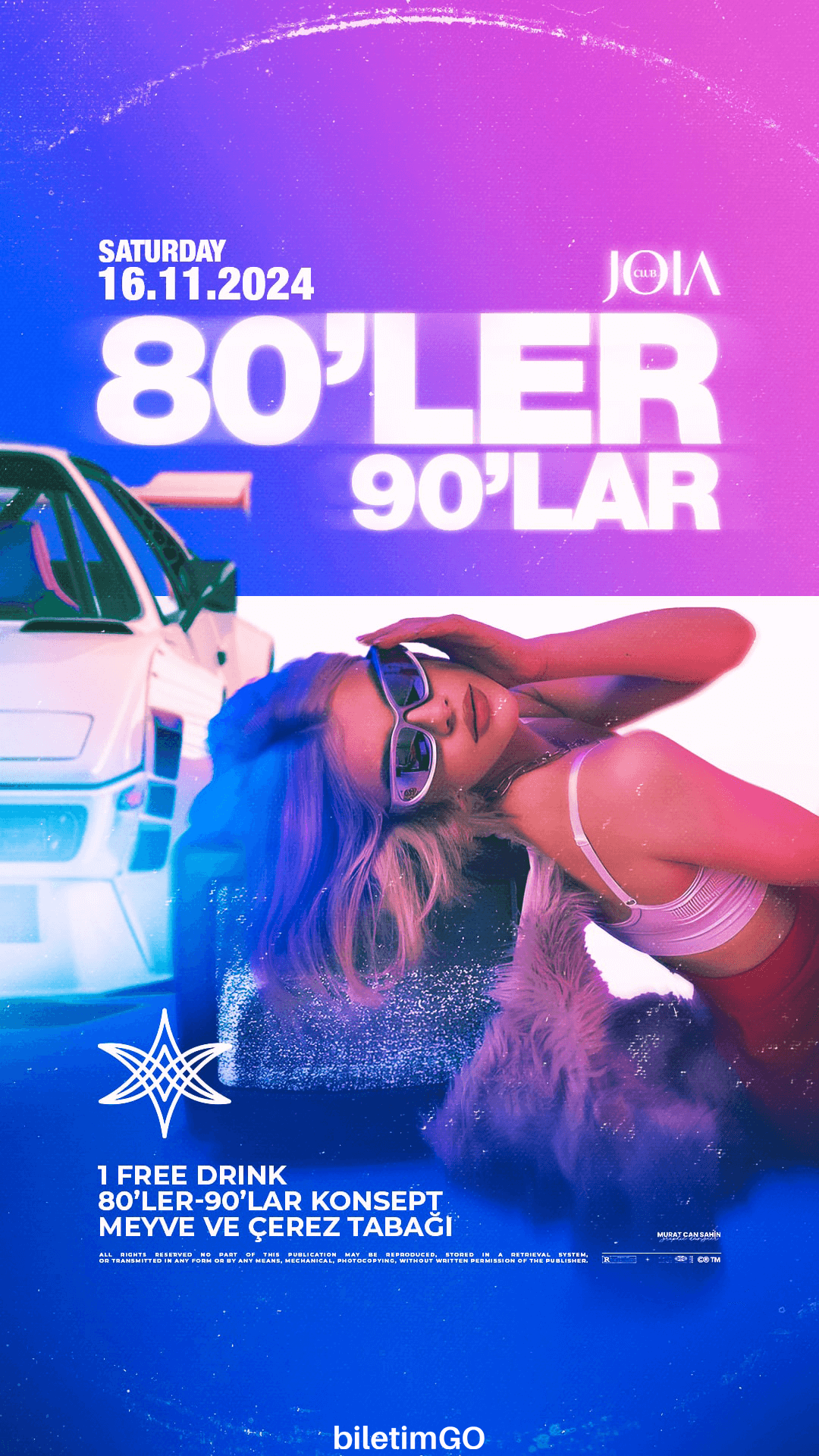 80’ler 90’lar Konsept Party