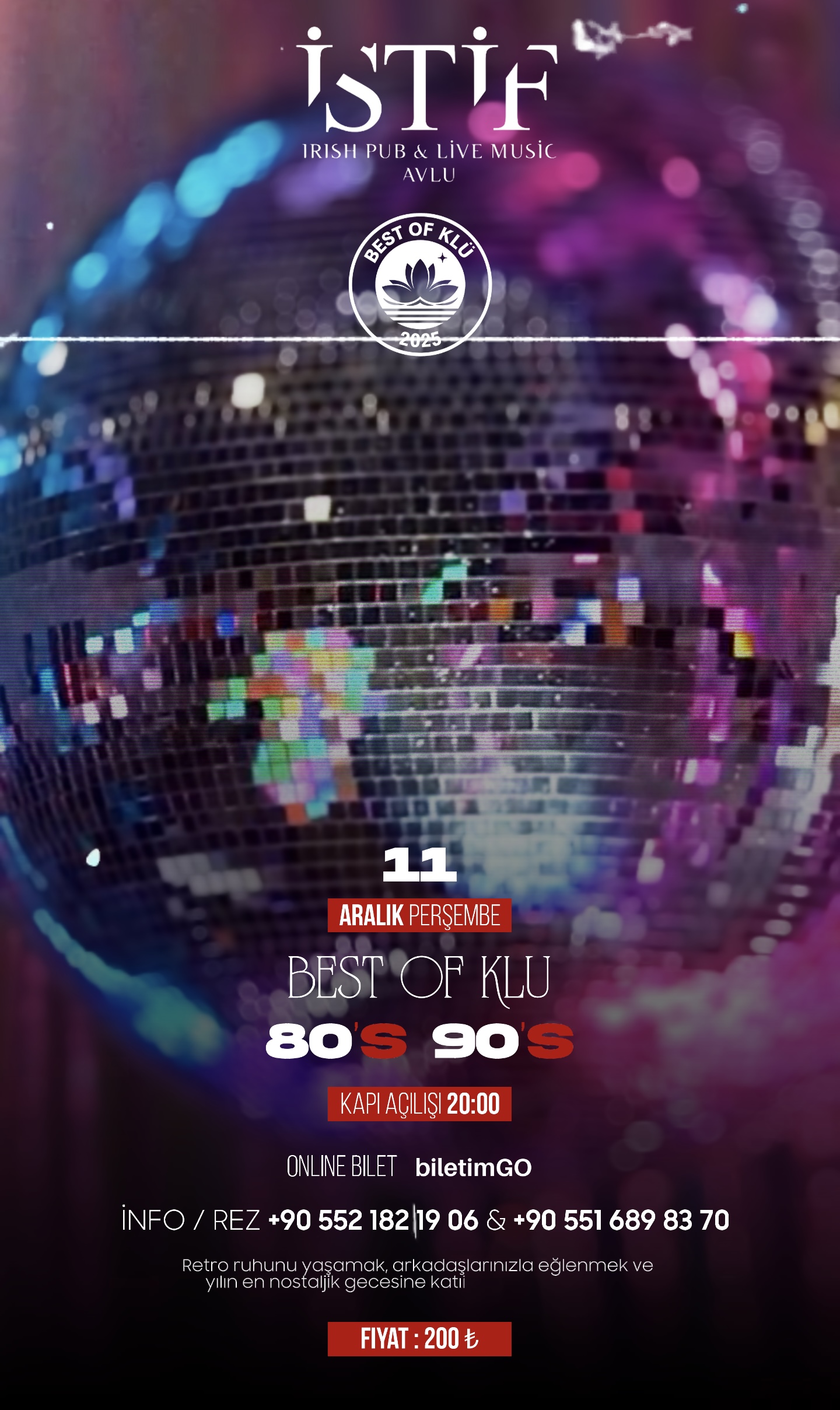 80’ler – 90’lar Nostalji Partisi
