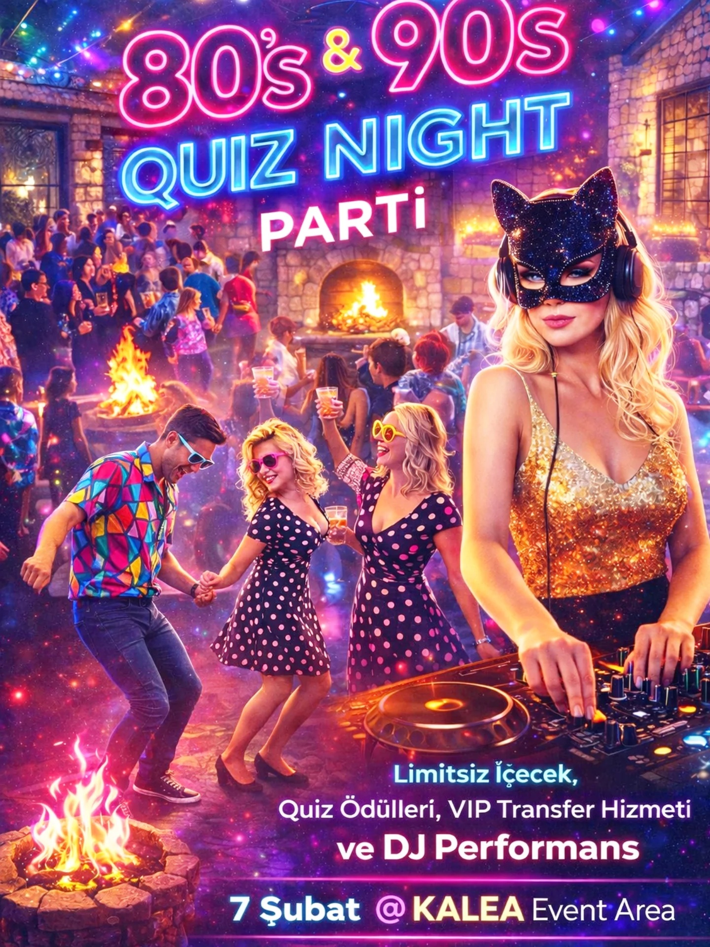 80's&90's Quiz Night Parti @ KALEA Event Area