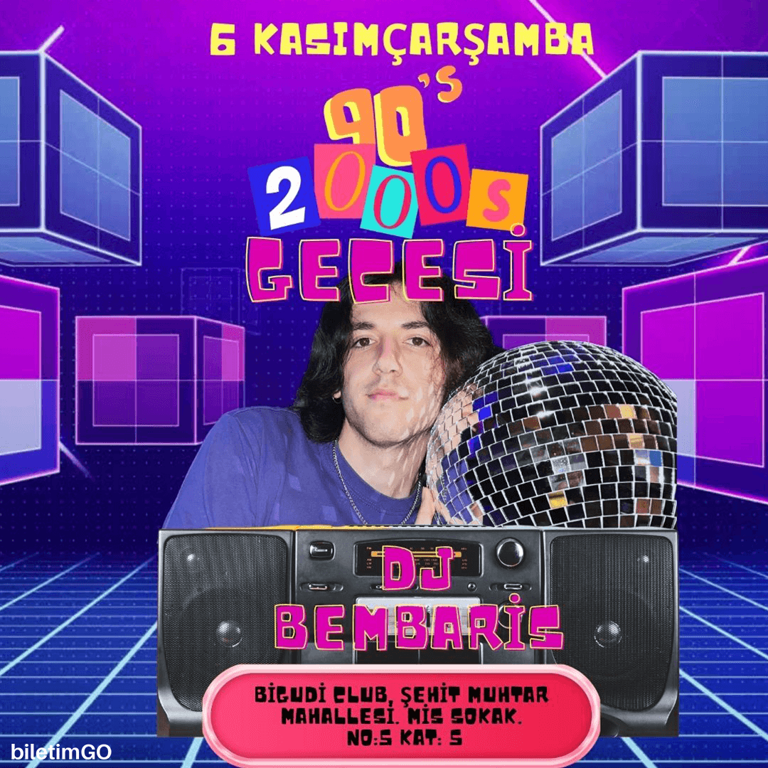 90'lar 2000'ler Pop Gecesi