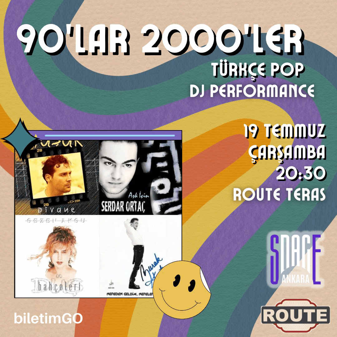 90’lar 2000’ler Türkçe Pop Partisi