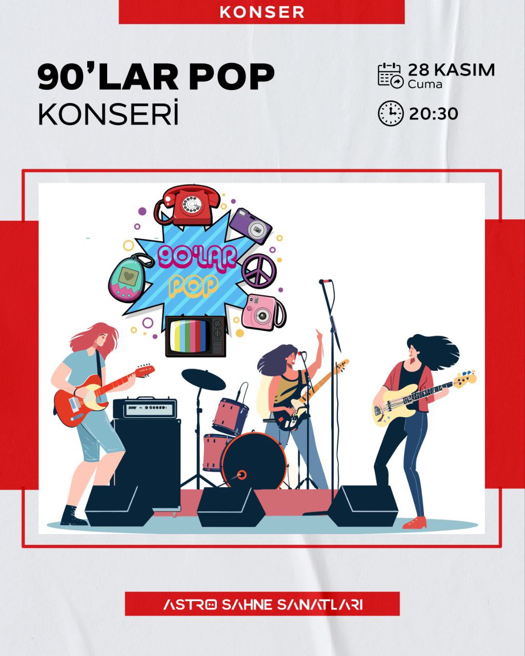 90'LAR POP KONSER