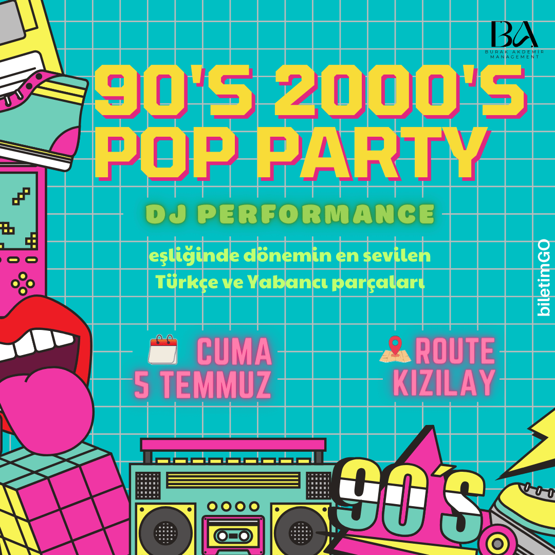 90's 2000's Pop Party