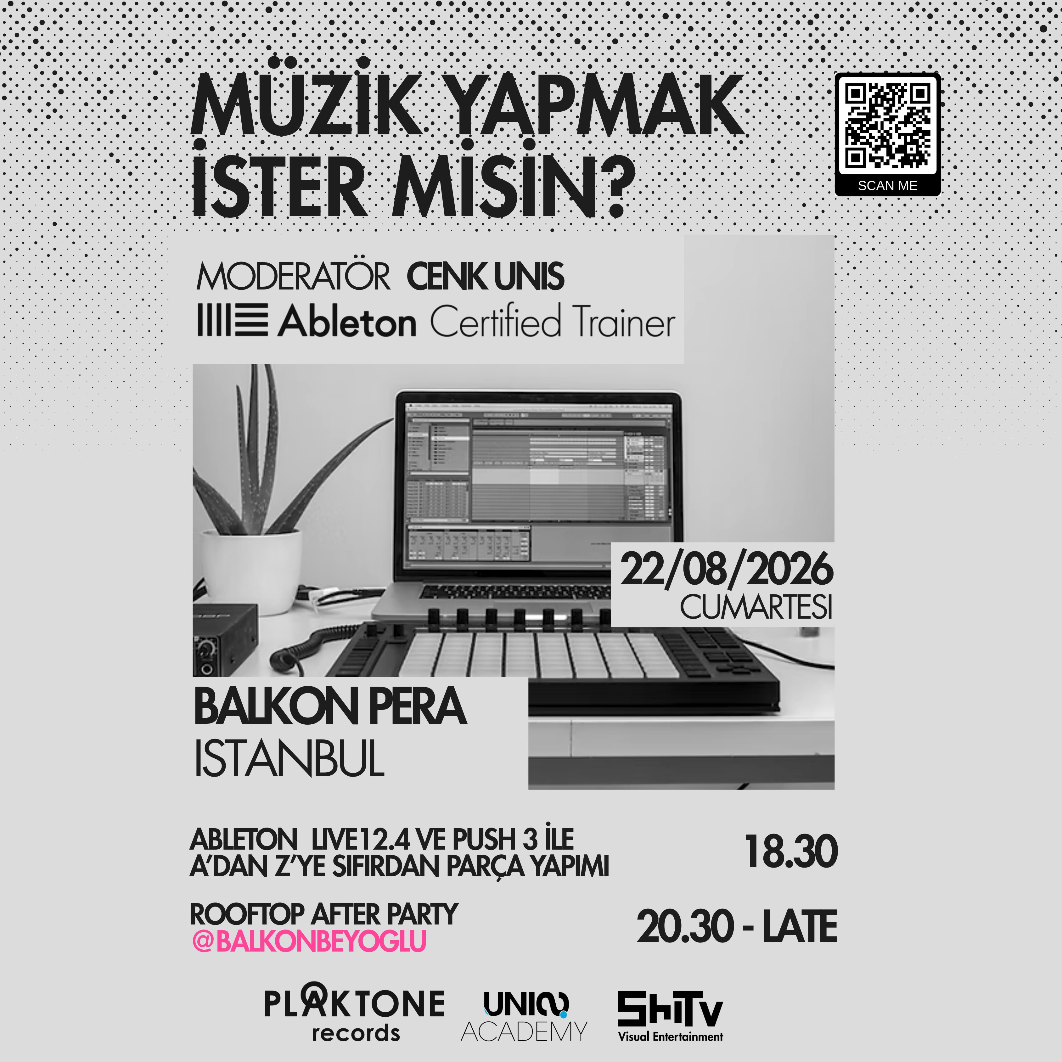 Ableton Live 12.4 Müzik Yapım Atölyesi