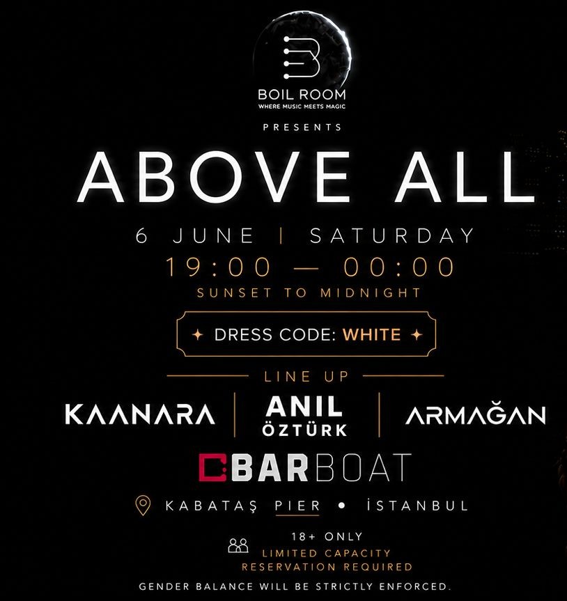 Above All Boat Party