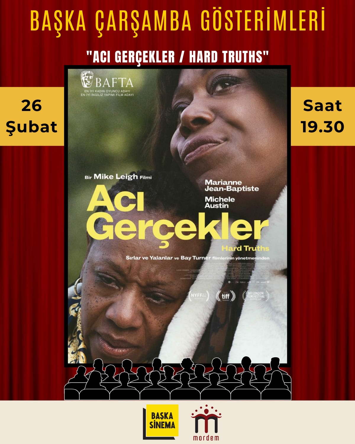 ''ACI GERÇEKLER '' Başka Çarşamba Gösterimi