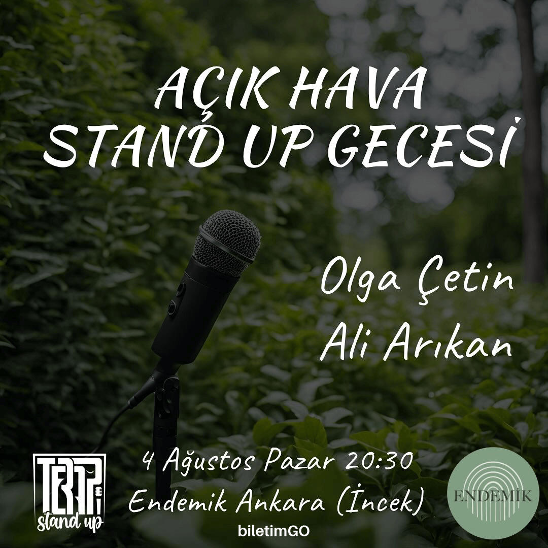 Açık Hava Stand Up Gecesi