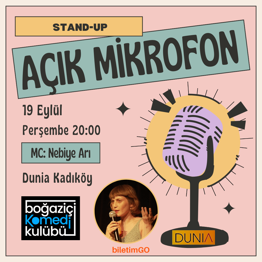 Açık Mikrofon Stand-up - Boğaziçi Komedi Kulübü