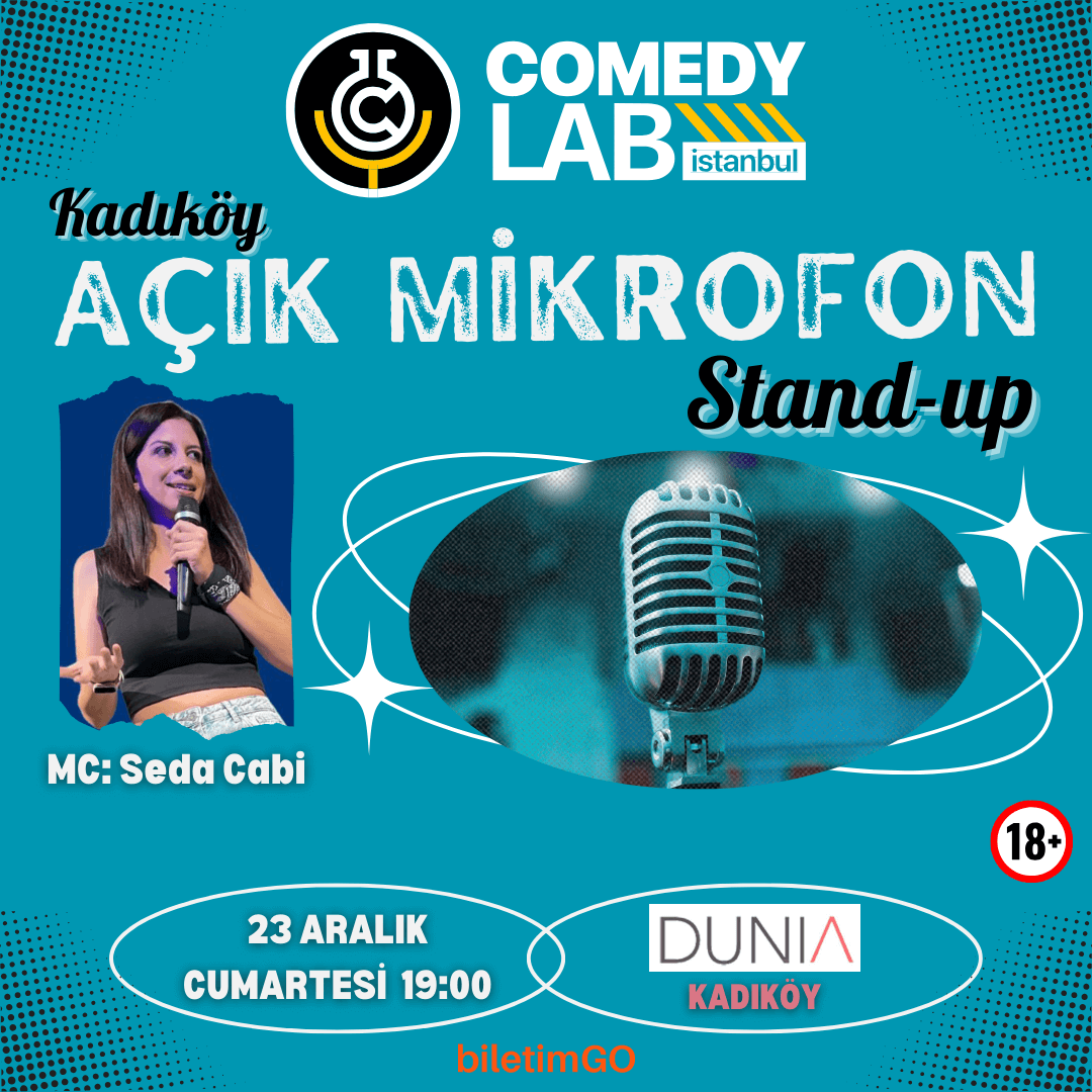 Açık Mikrofon Stand-up - Comedy Lab Istanbul