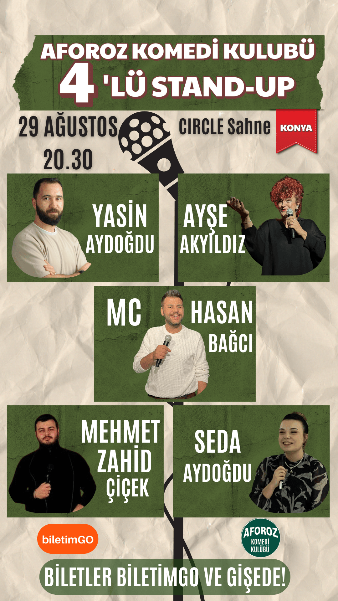 Aforoz Komedi Klubü - 4'lü Stand-Up