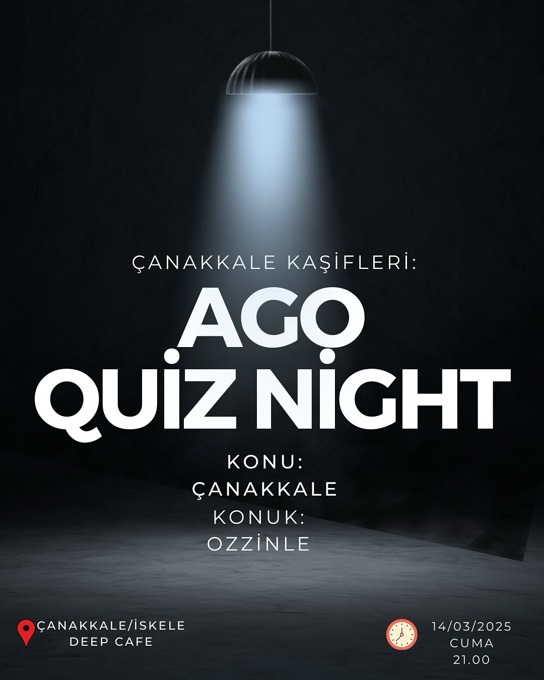 AGO SAHNE QUİZ NİGHT