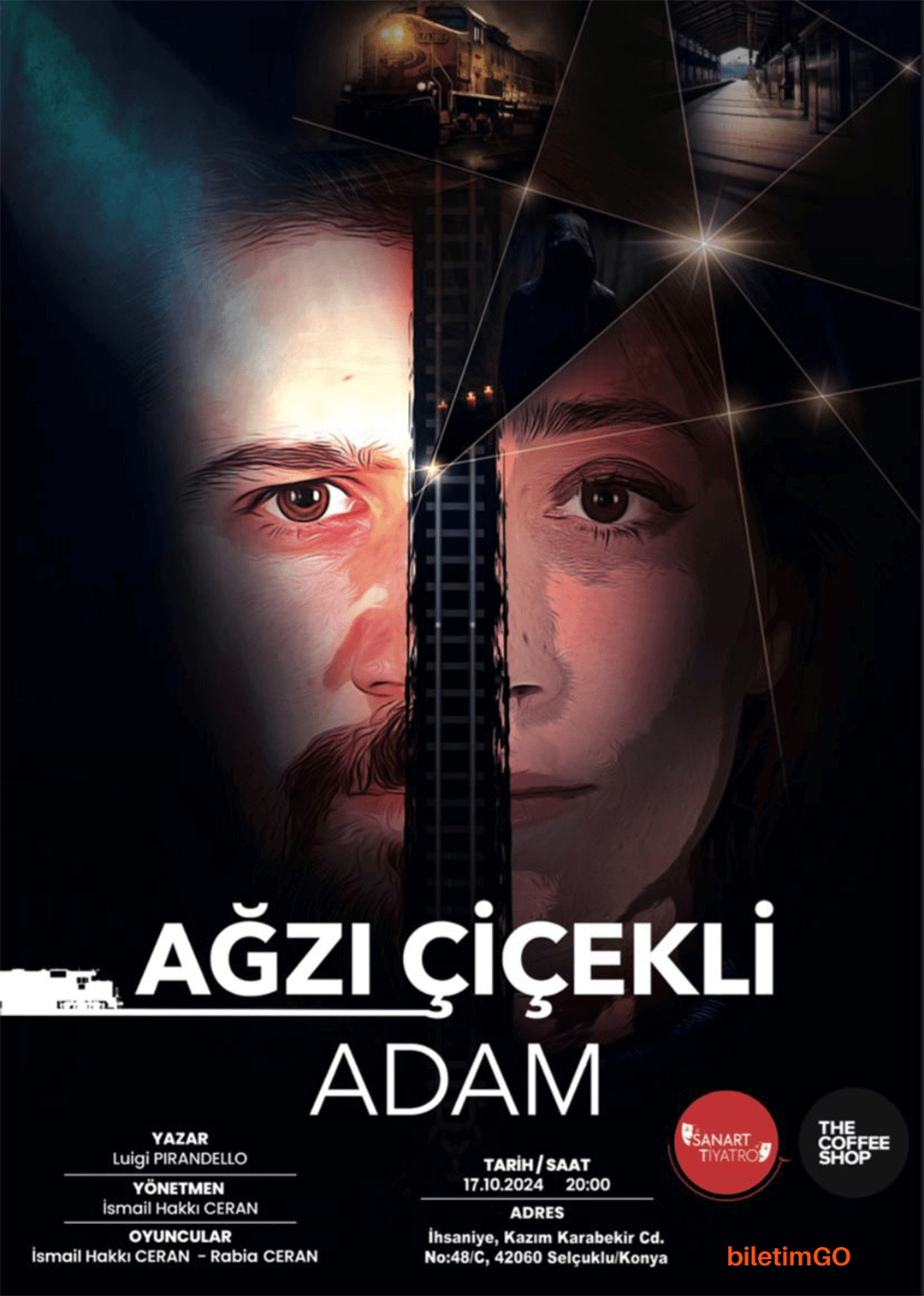 Ağzı Çiçekli Adam Tiyatro Oyunu